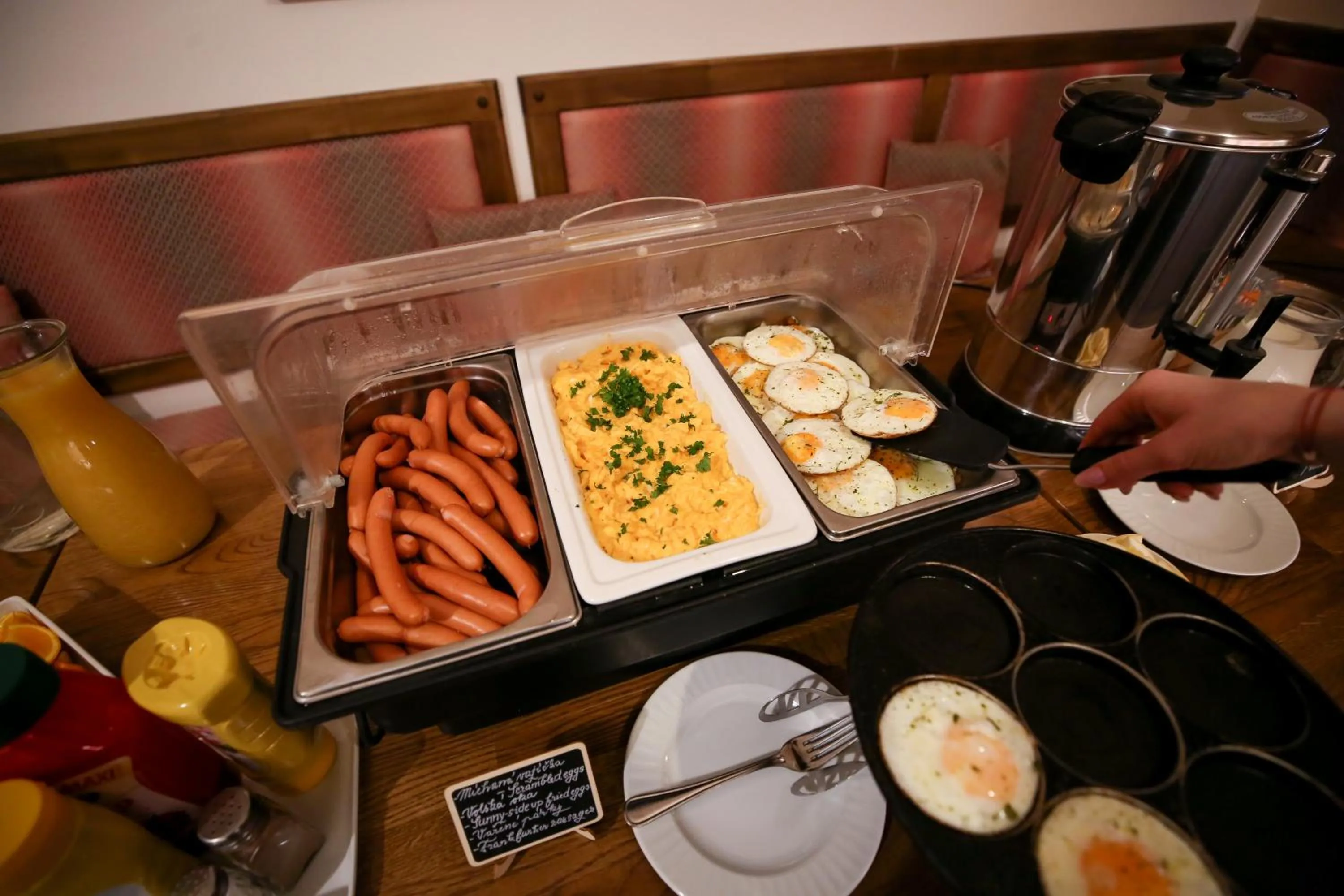 Breakfast in Hotel Tábor