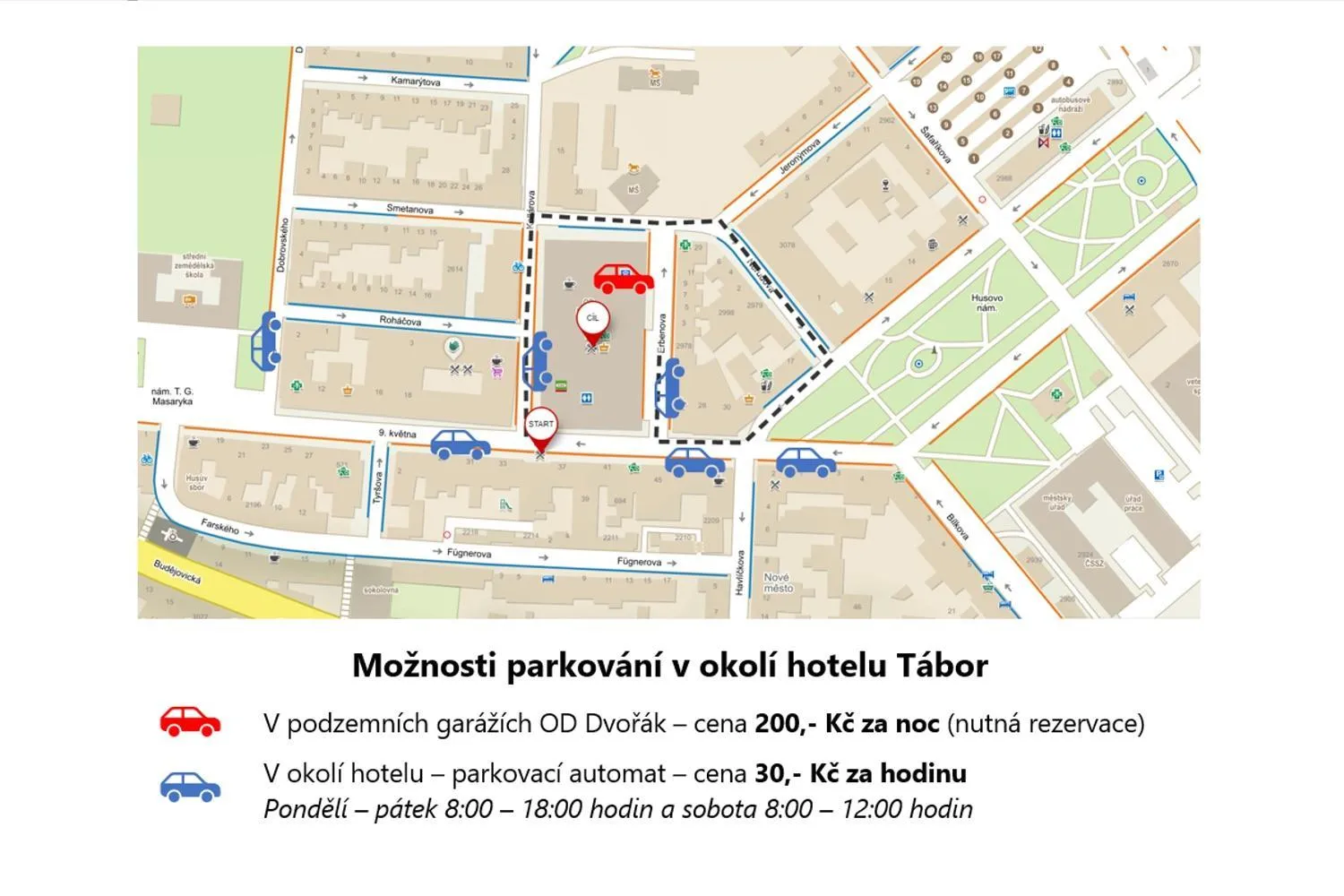 Off site in Hotel Tábor