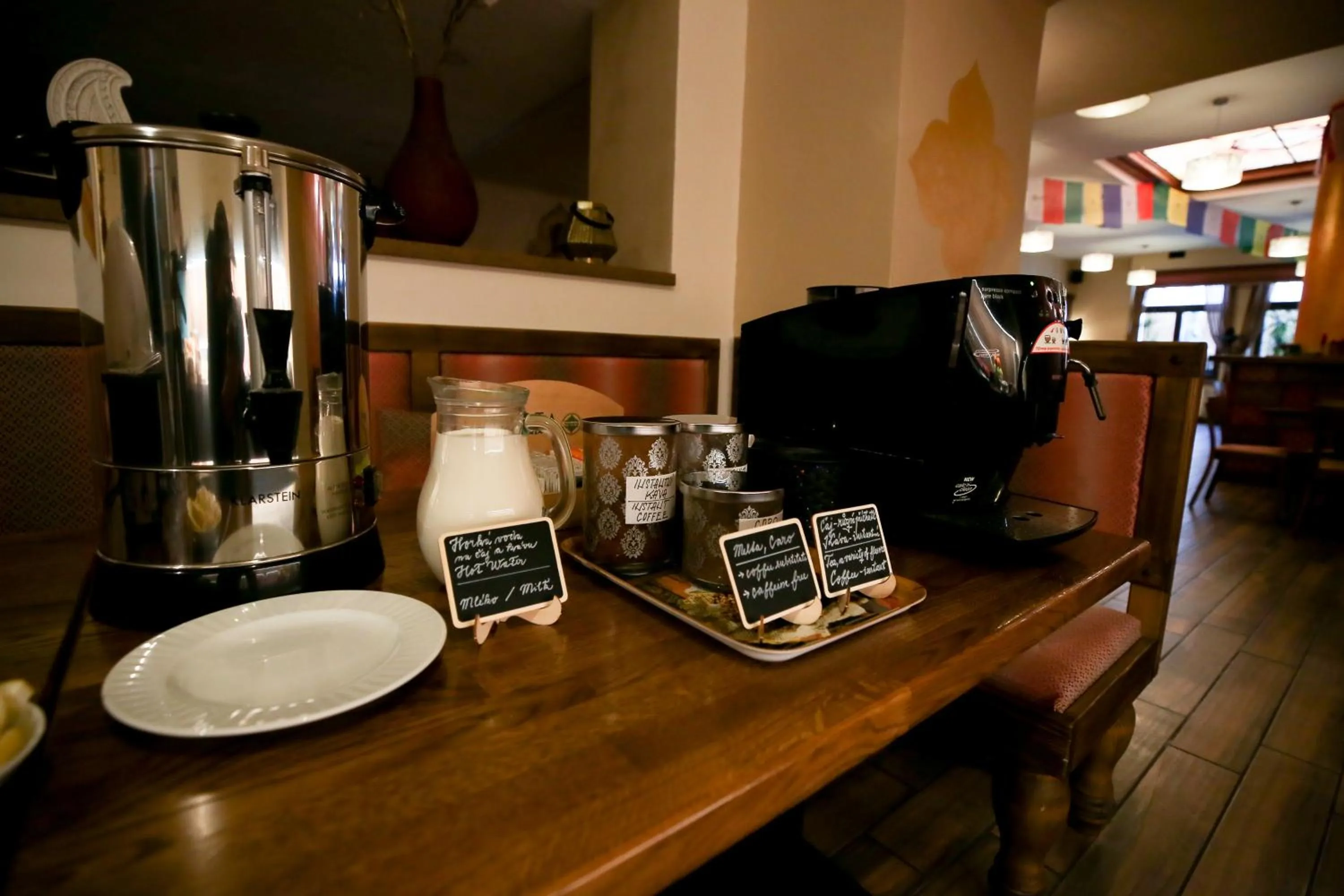 Breakfast in Hotel Tábor