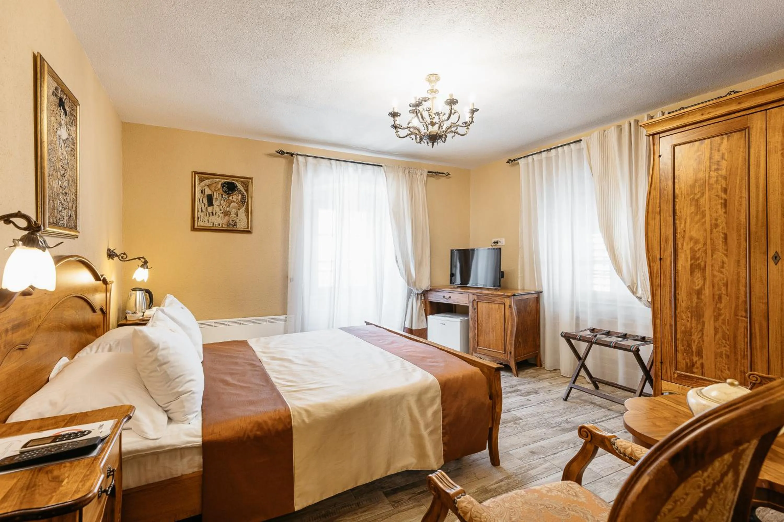 Bed in Hotel Monte Cristo