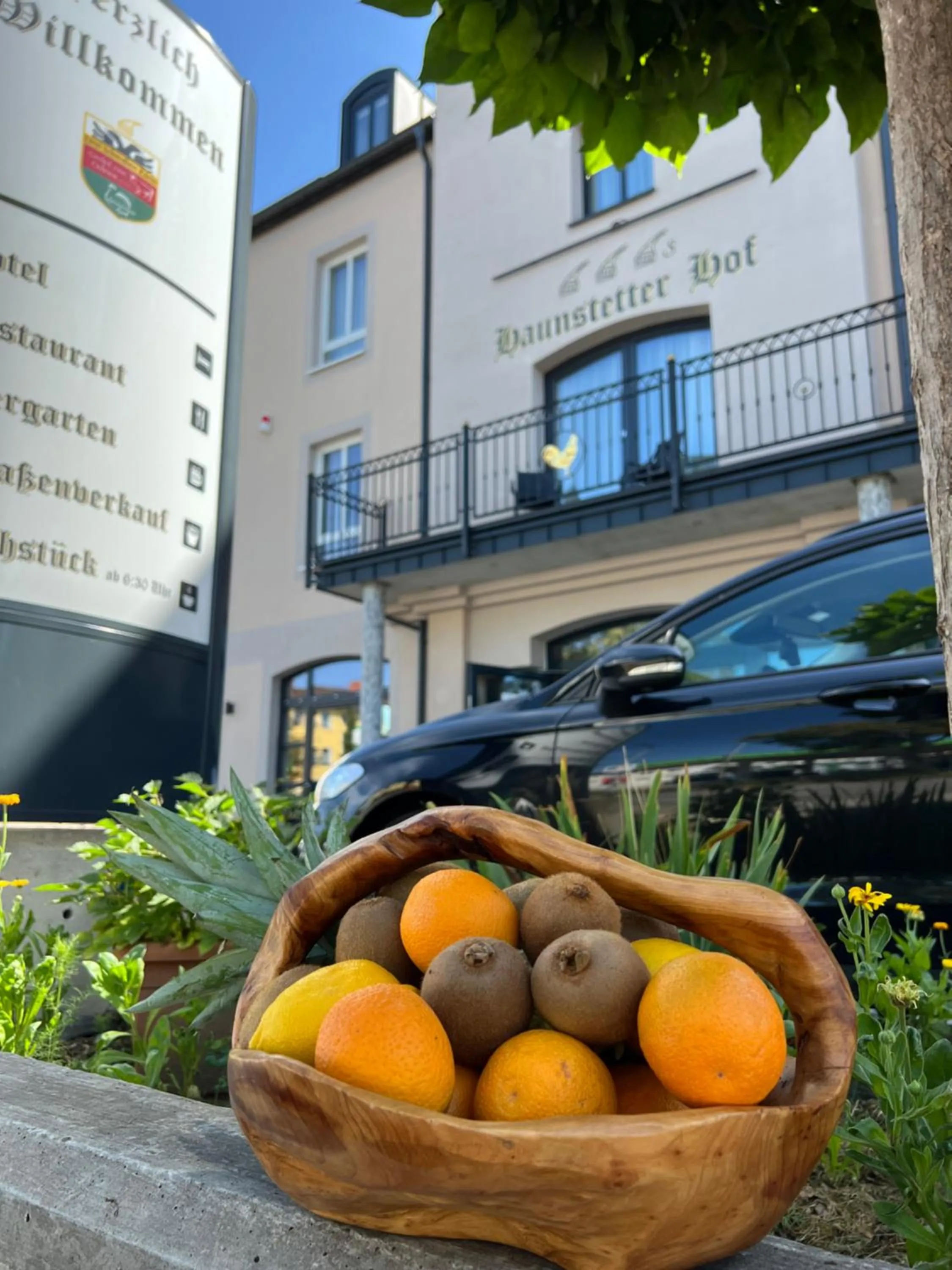 Property building in Hotel Haunstetter Hof Augsburg