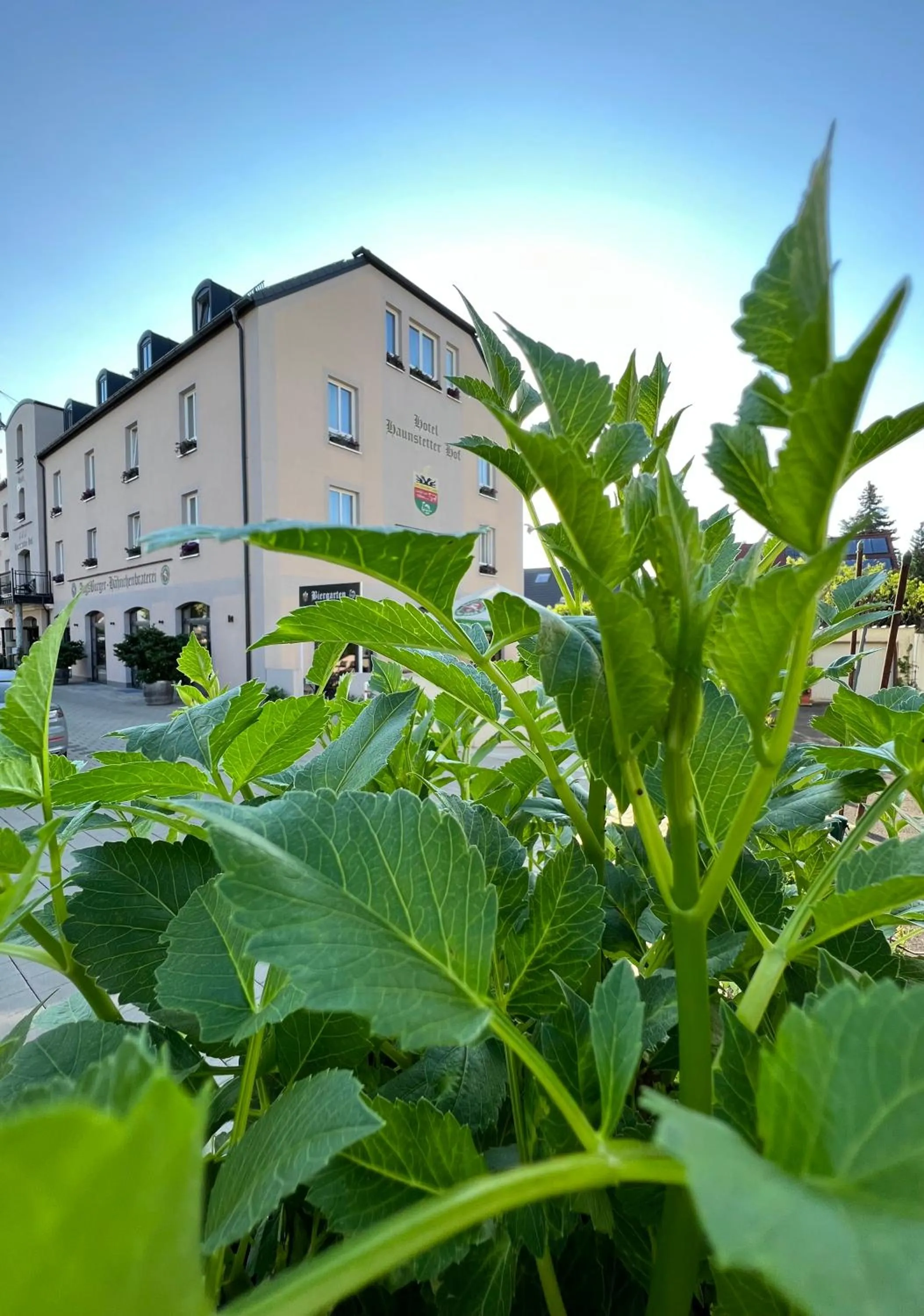 Property building in Hotel Haunstetter Hof Augsburg
