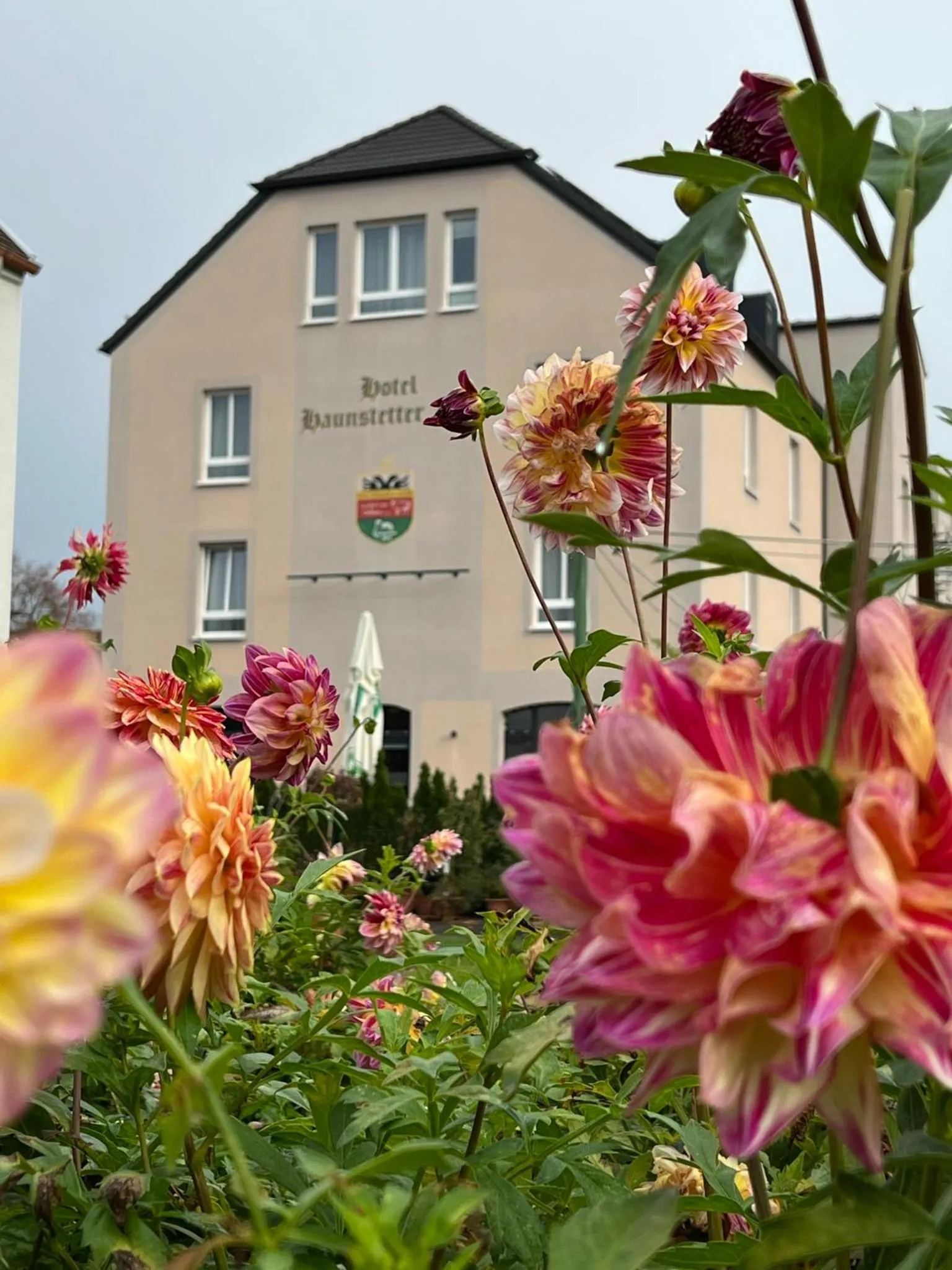 Garden in Hotel Haunstetter Hof Augsburg