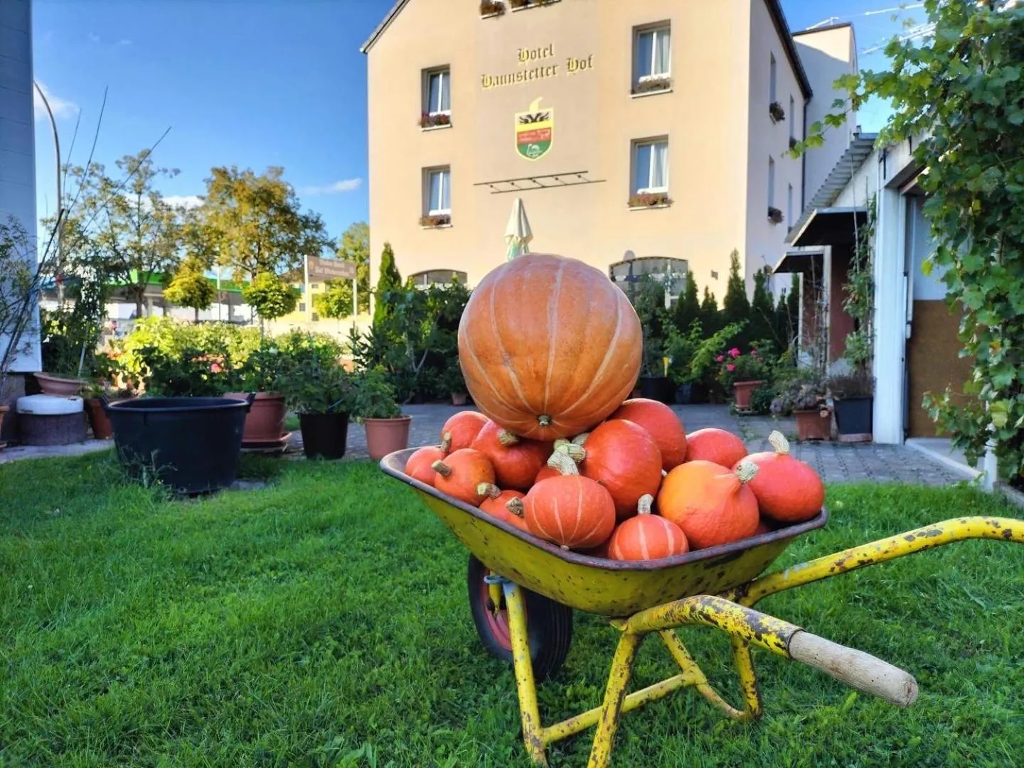 Property building in Hotel Haunstetter Hof Augsburg