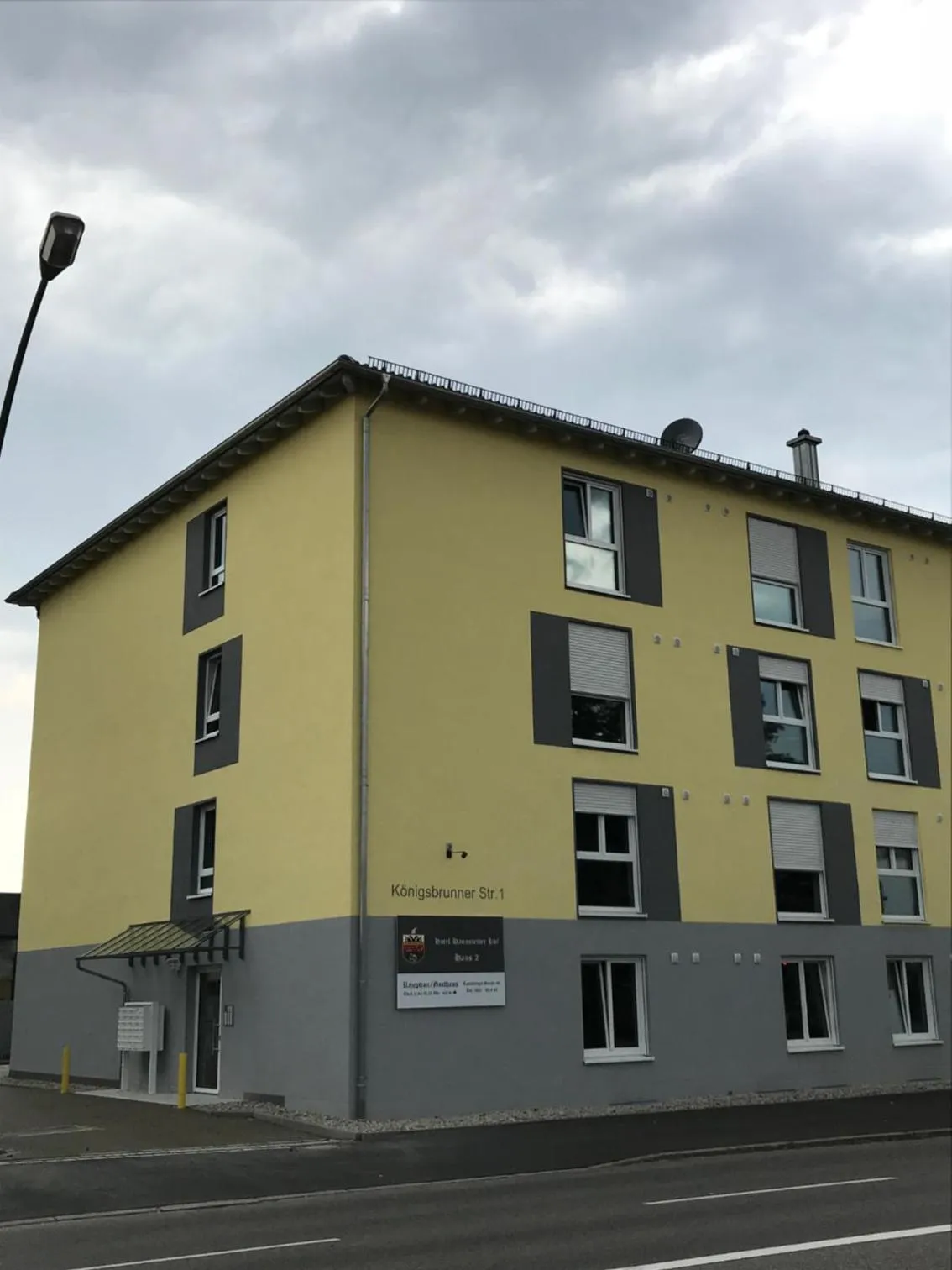 Property building in Hotel Haunstetter Hof Augsburg