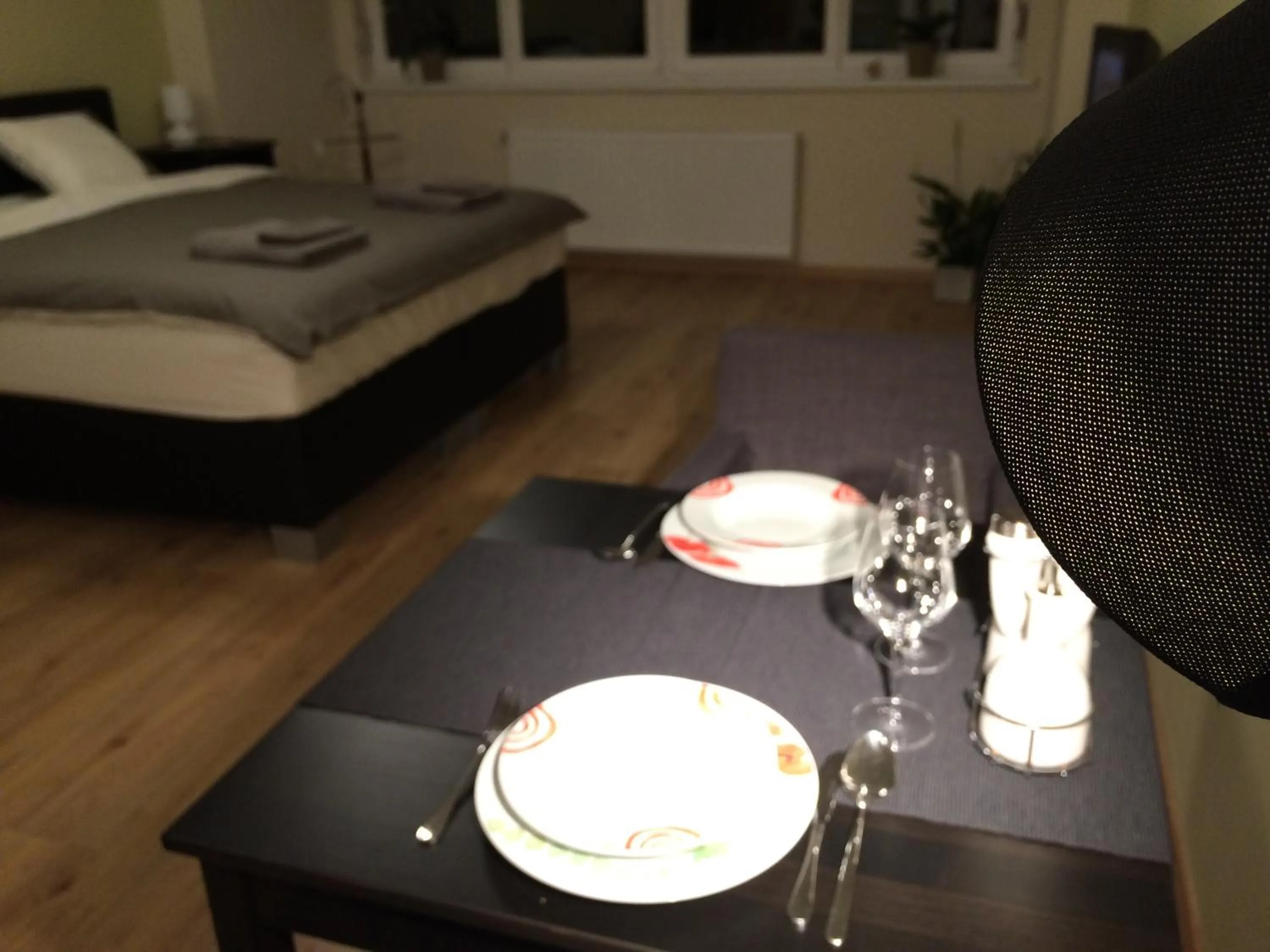 Property building, Bed in Dove Budapest | Apartment