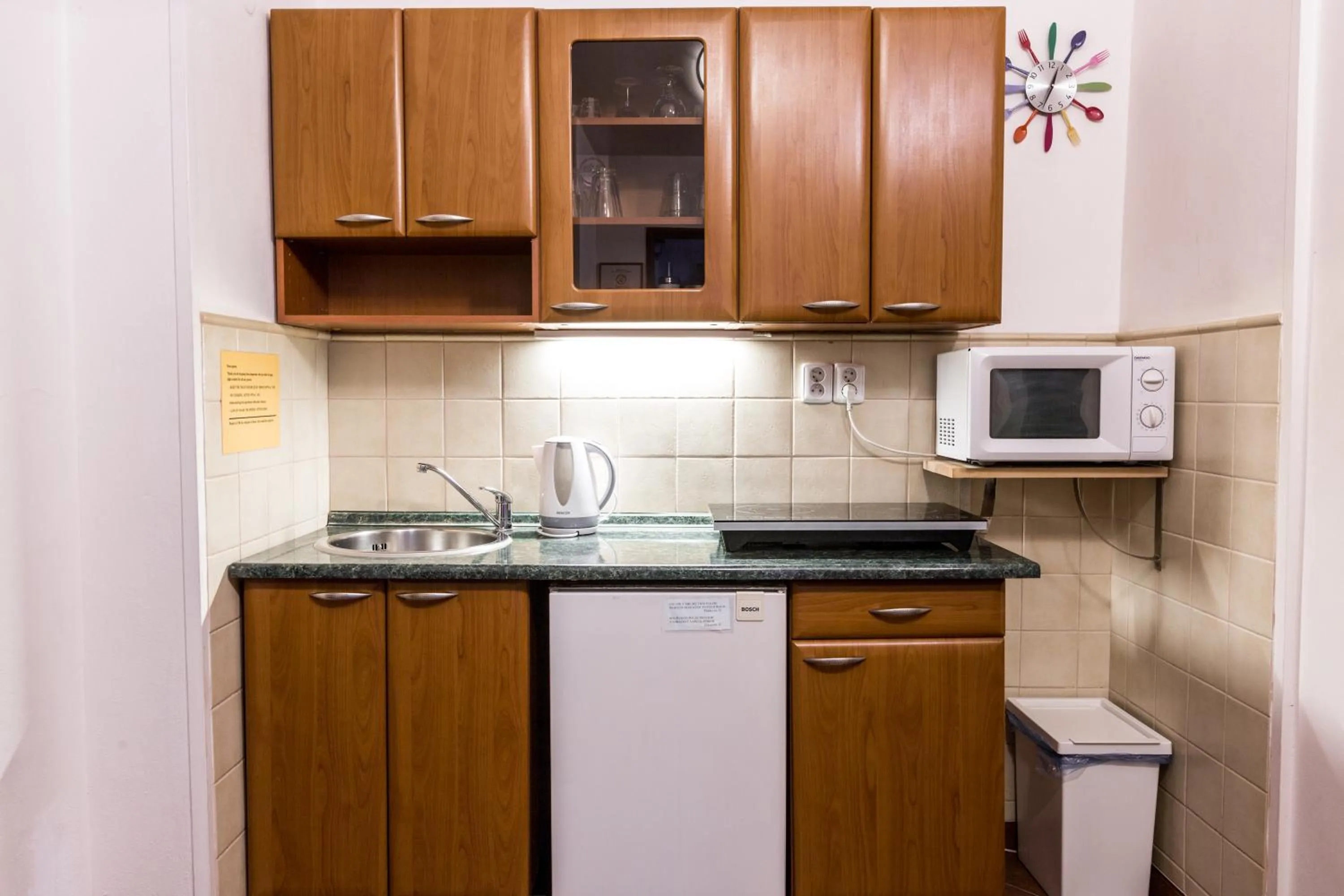 Kitchen or kitchenette in Mila Apartments