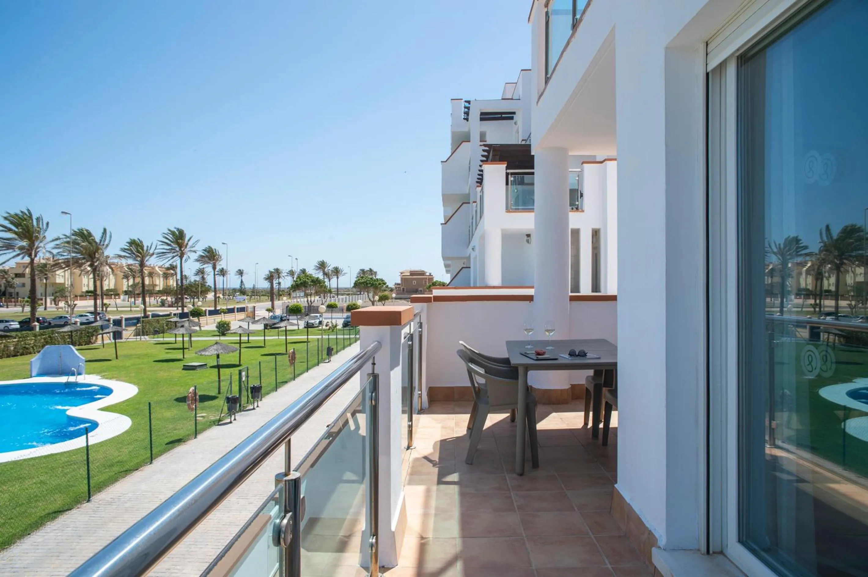 Balcony/Terrace in Pierre & Vacances Almeria Roquetas de Mar