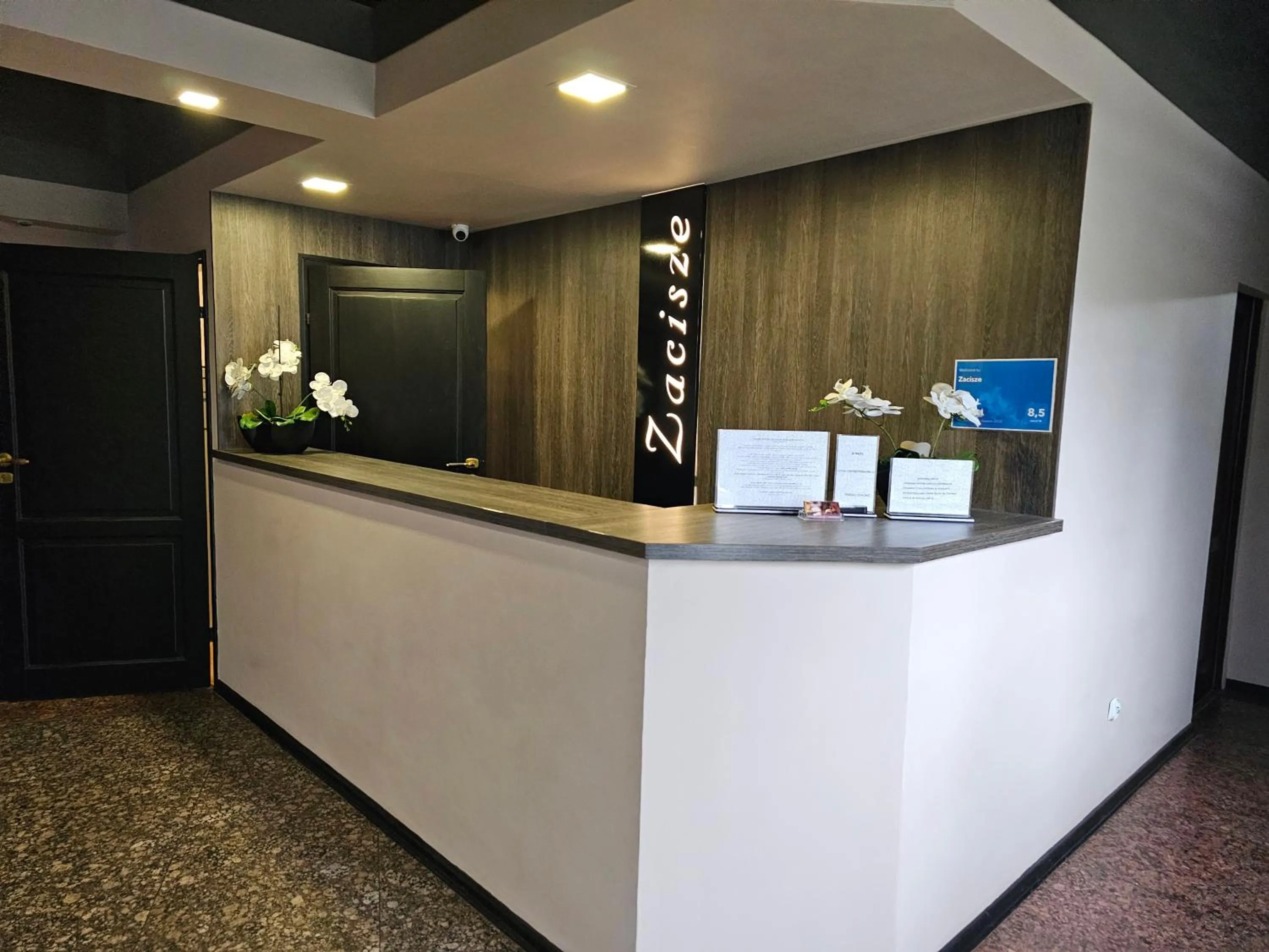 Lobby or reception in "Zacisze"