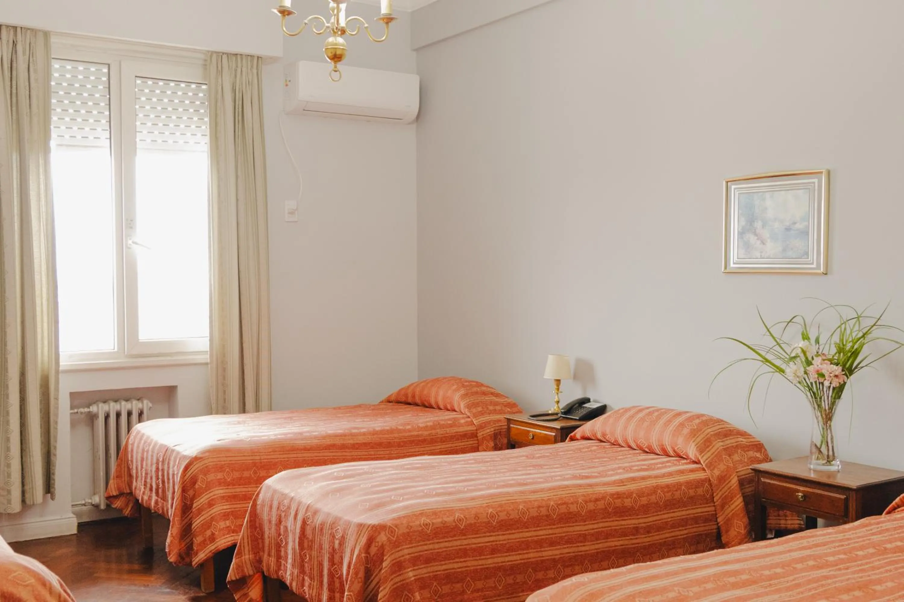 Bed in Constitución Palace Hotel