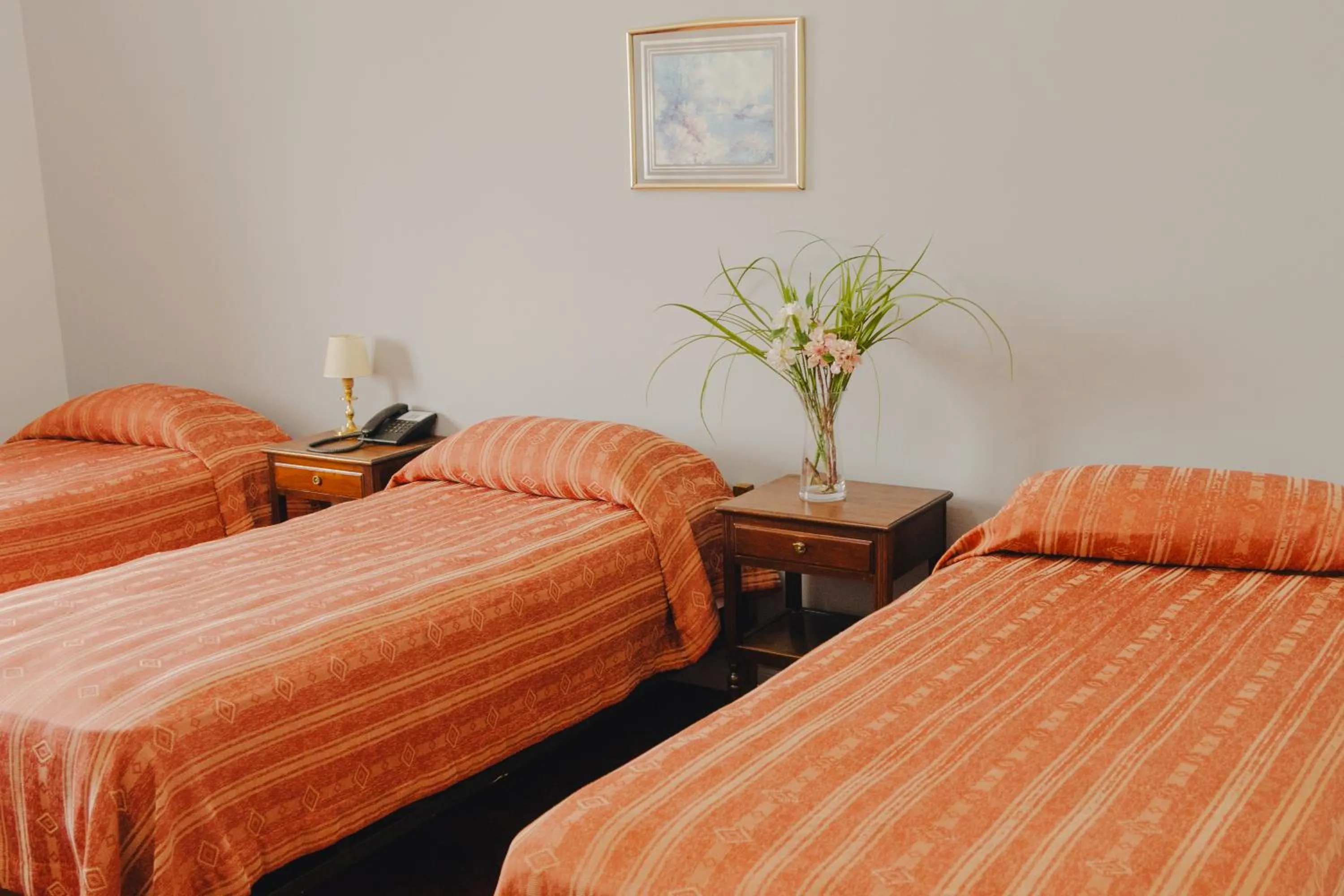 Bed in Constitución Palace Hotel