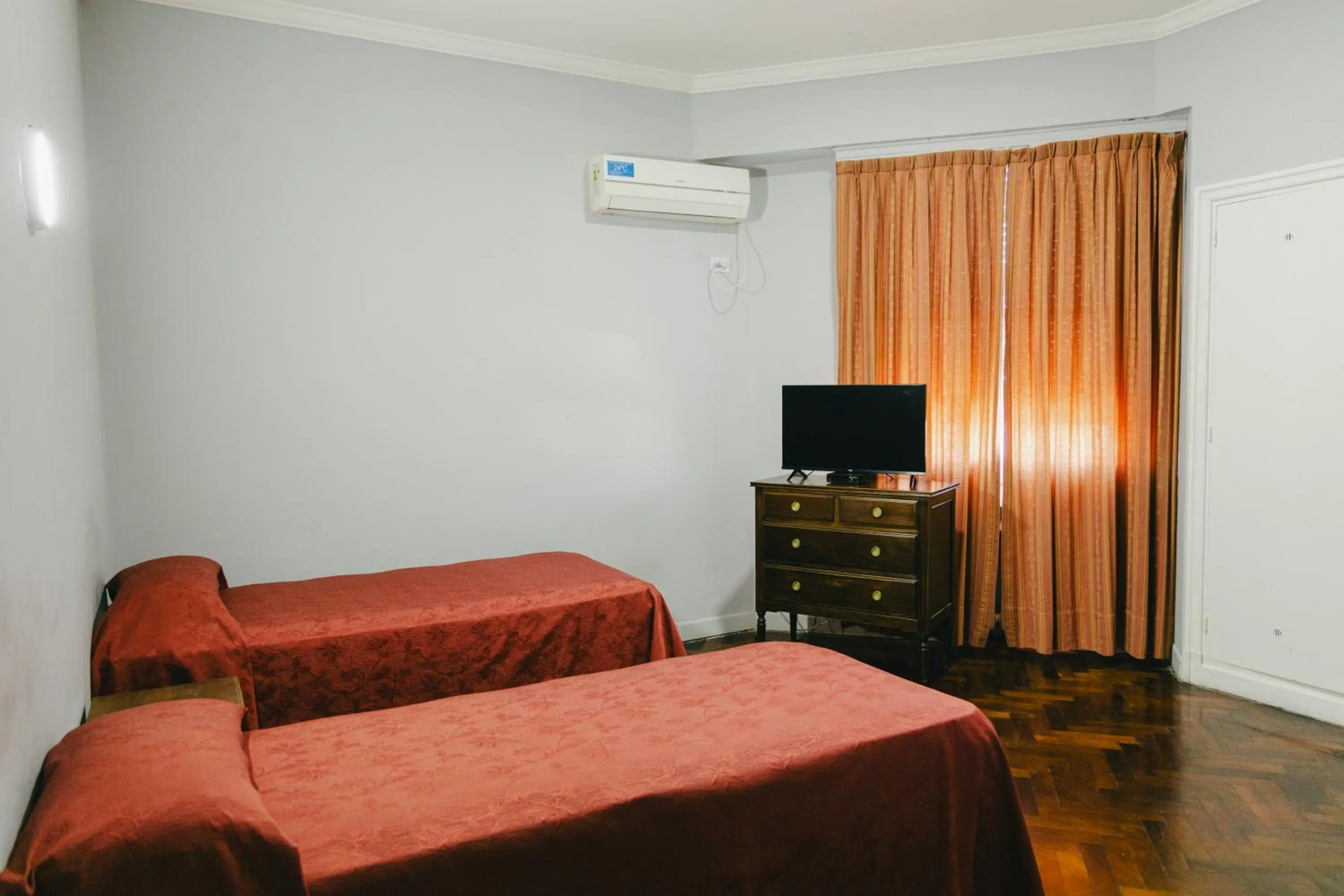 Bed in Constitución Palace Hotel