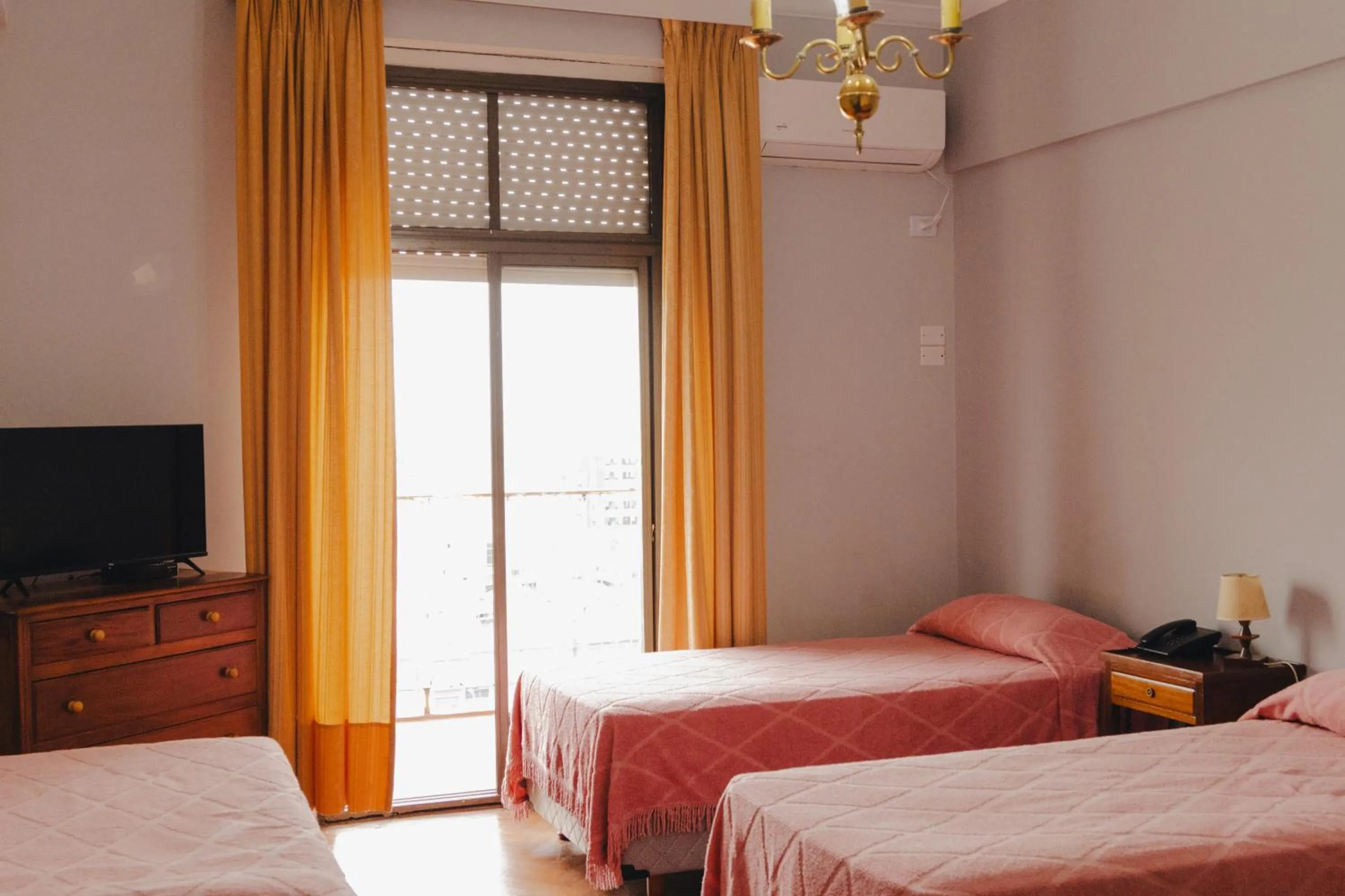 Bed in Constitución Palace Hotel