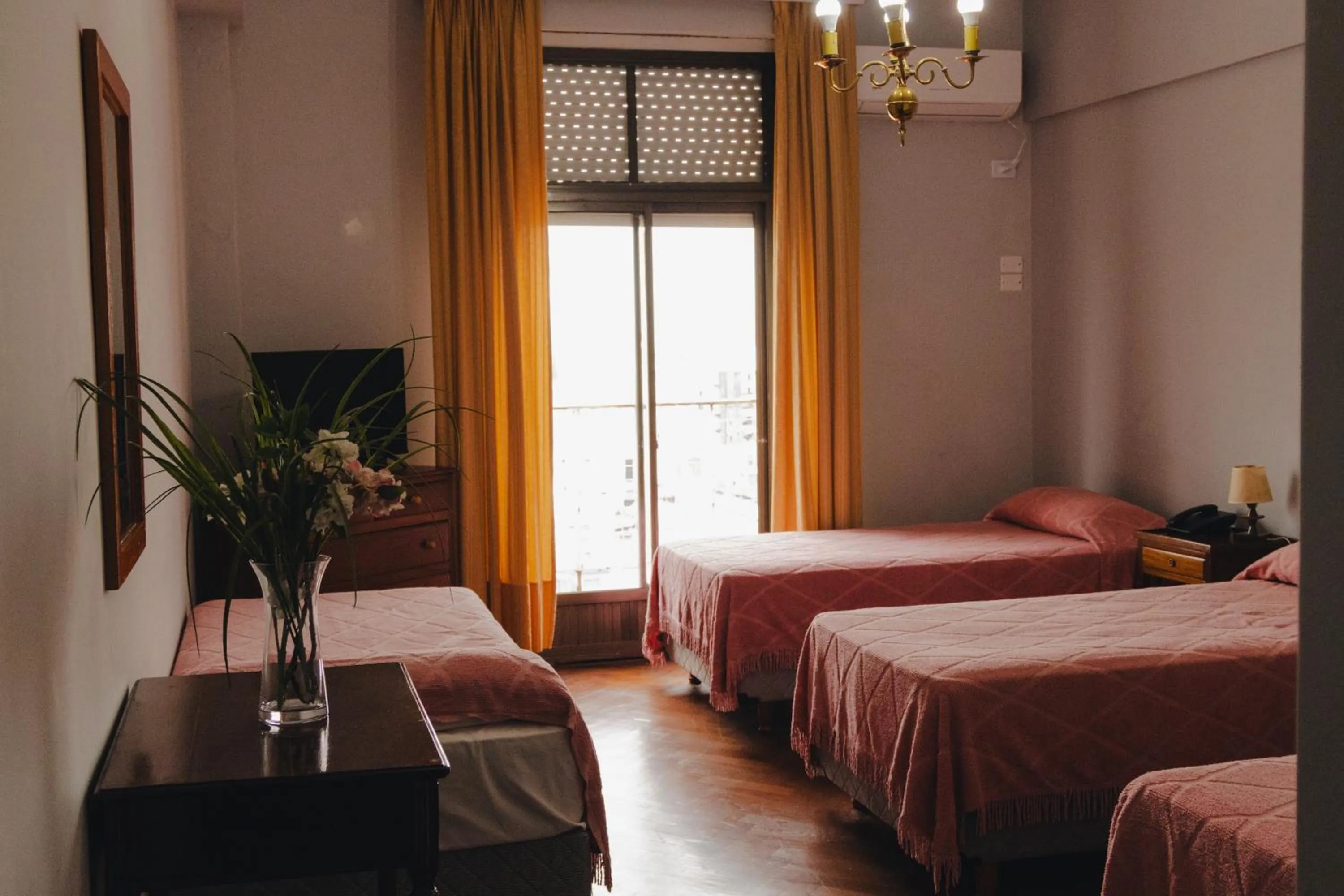 Bed in Constitución Palace Hotel