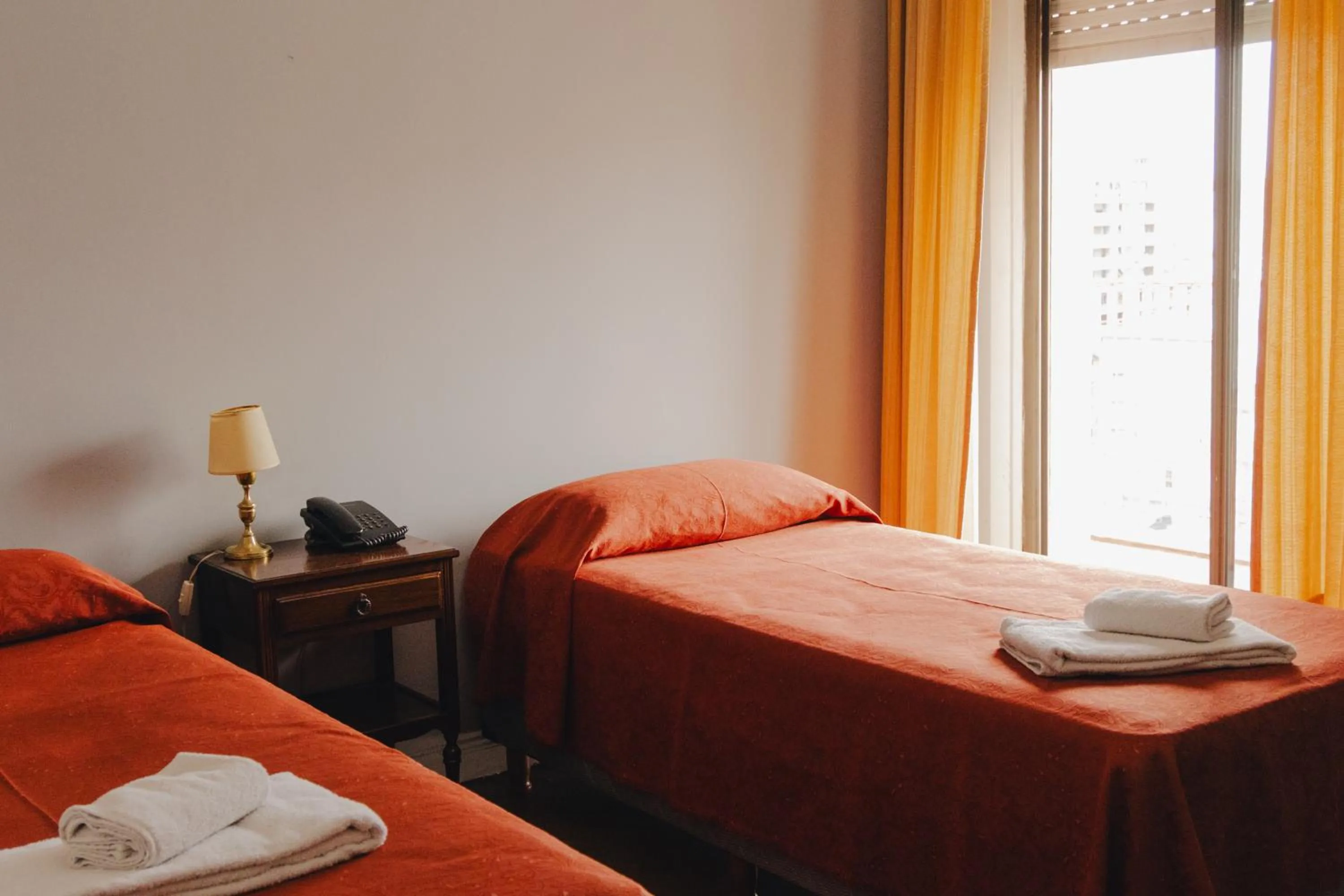 Bed in Constitución Palace Hotel