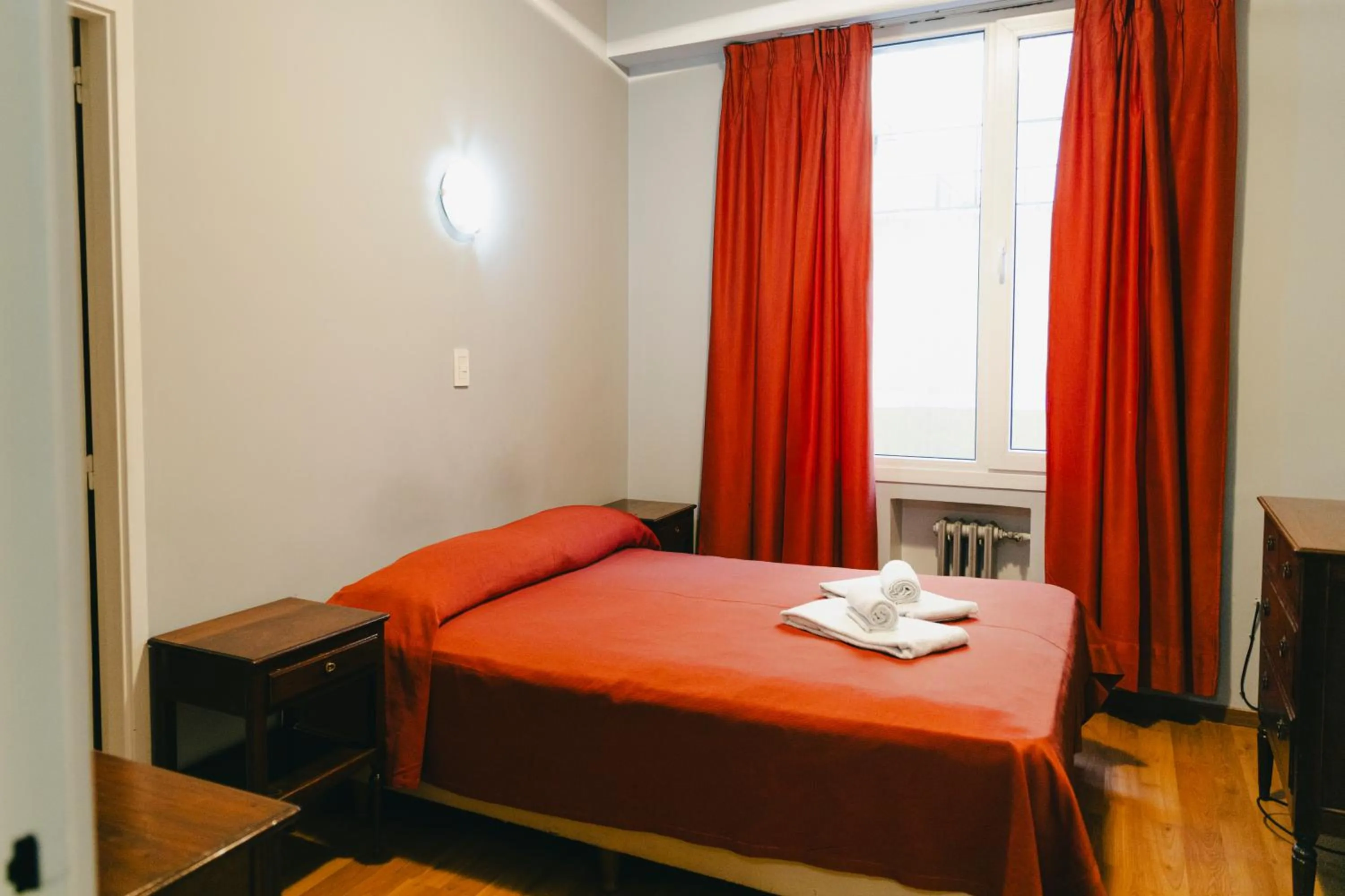 Bed in Constitución Palace Hotel