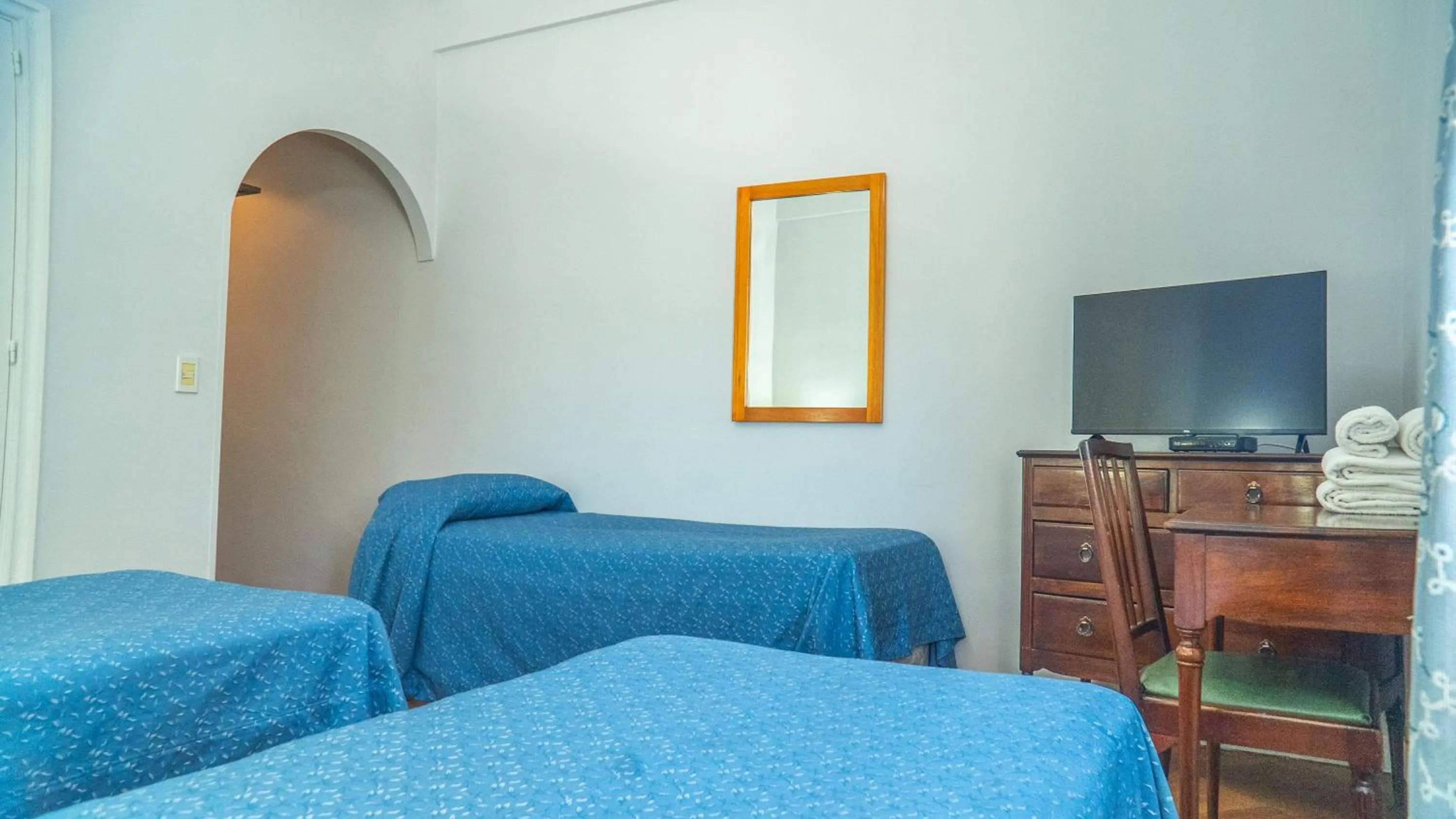 Bed in Constitución Palace Hotel