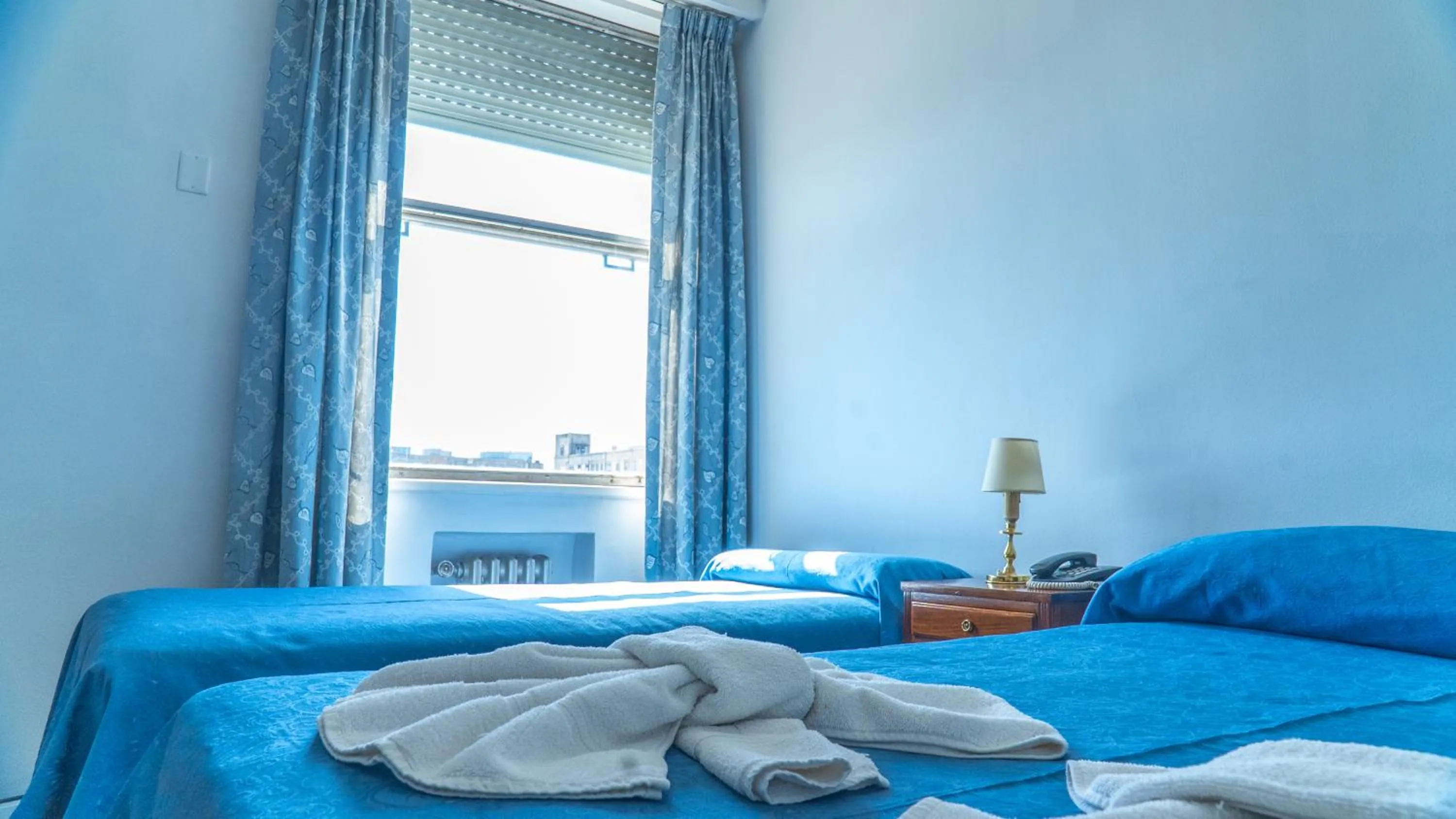 Bed in Constitución Palace Hotel