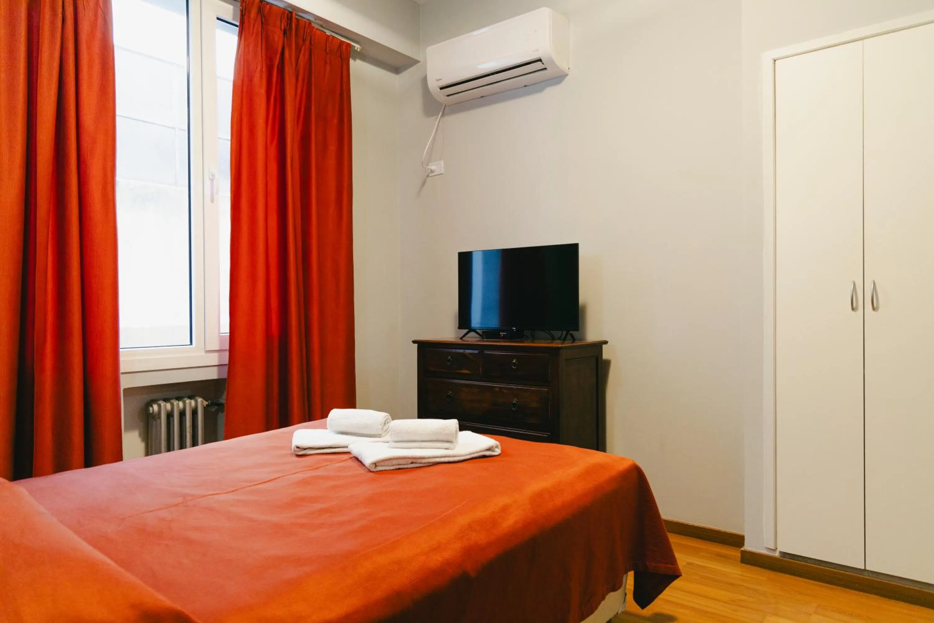 Bed in Constitución Palace Hotel