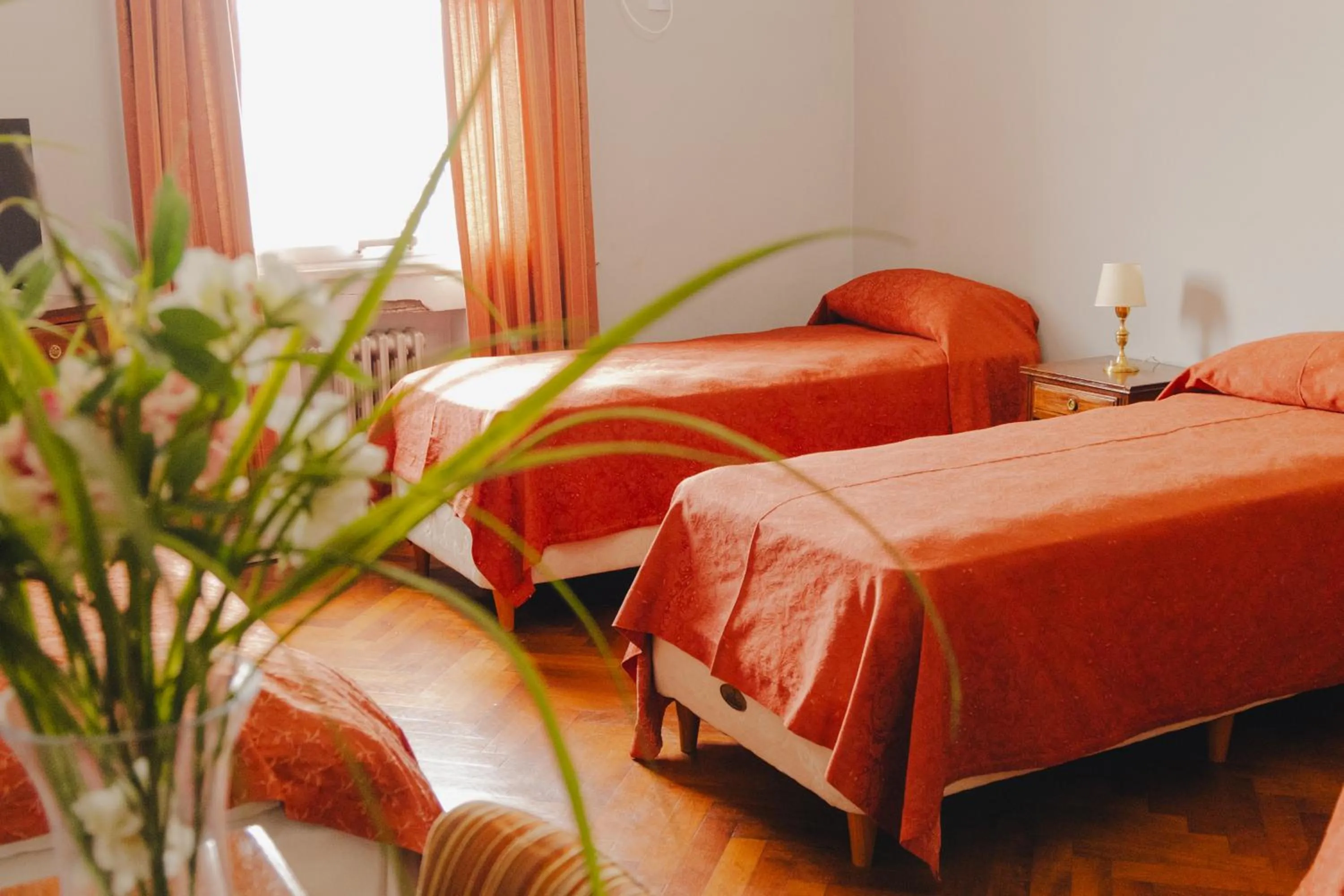 Bed in Constitución Palace Hotel