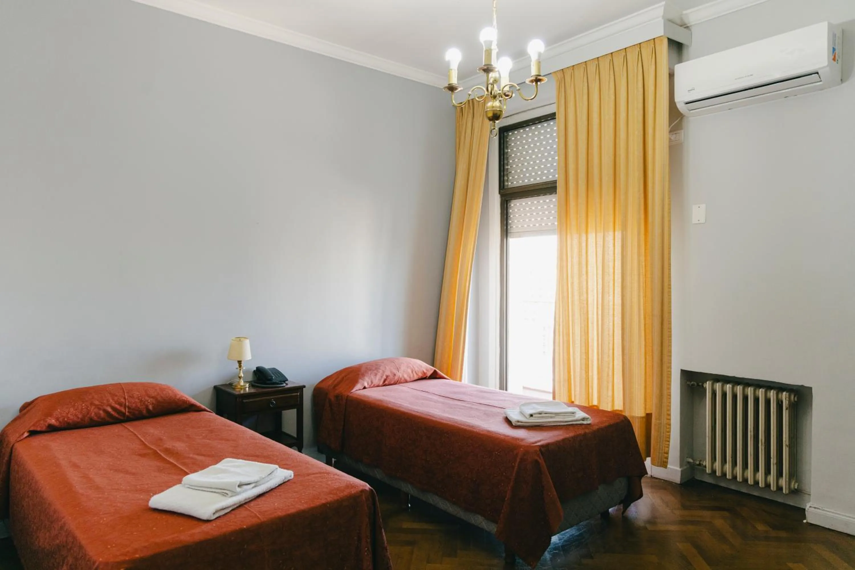 Bed in Constitución Palace Hotel