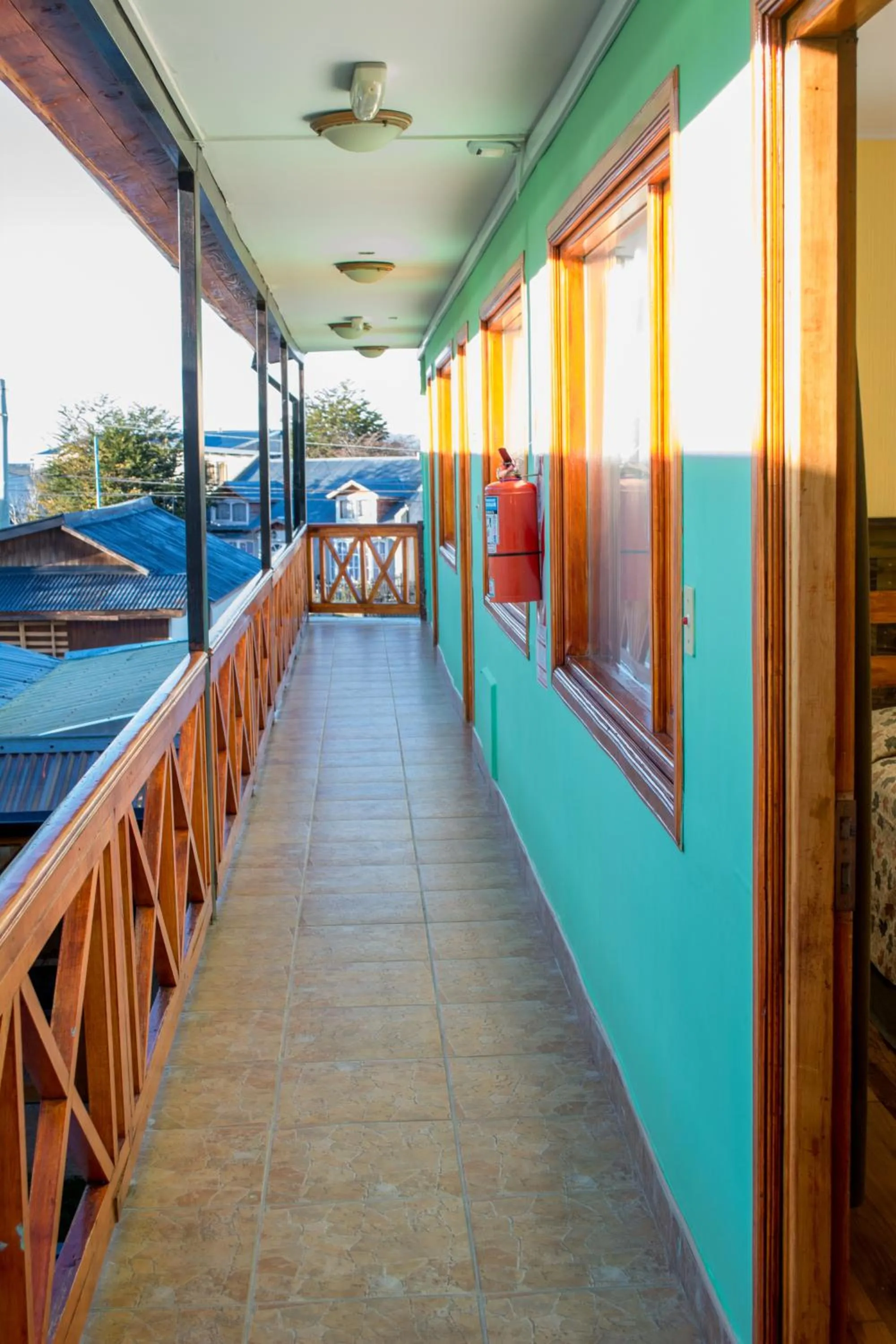 Balcony/Terrace in Hosteria Les Eclaireurs