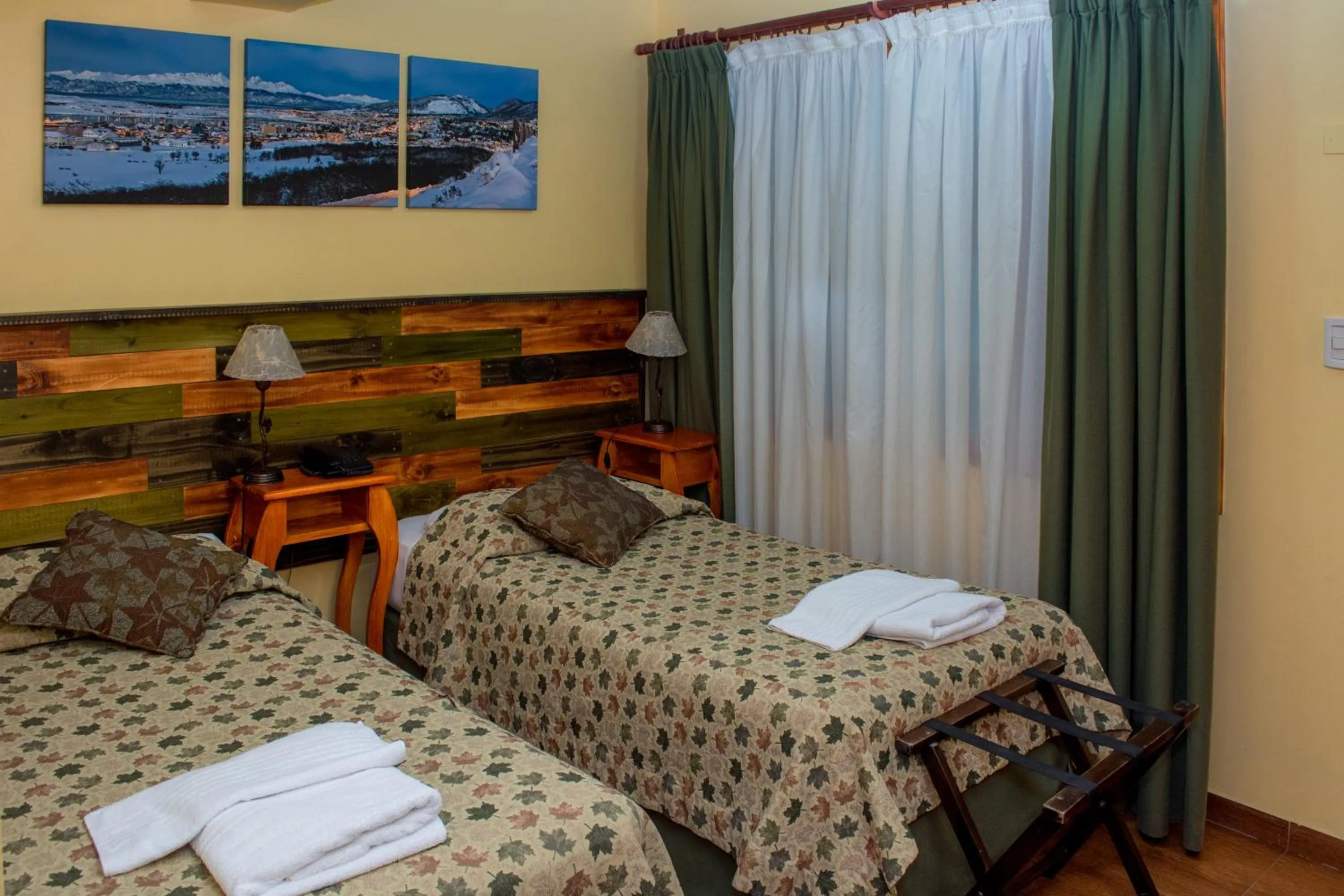 Bed in Hosteria Les Eclaireurs