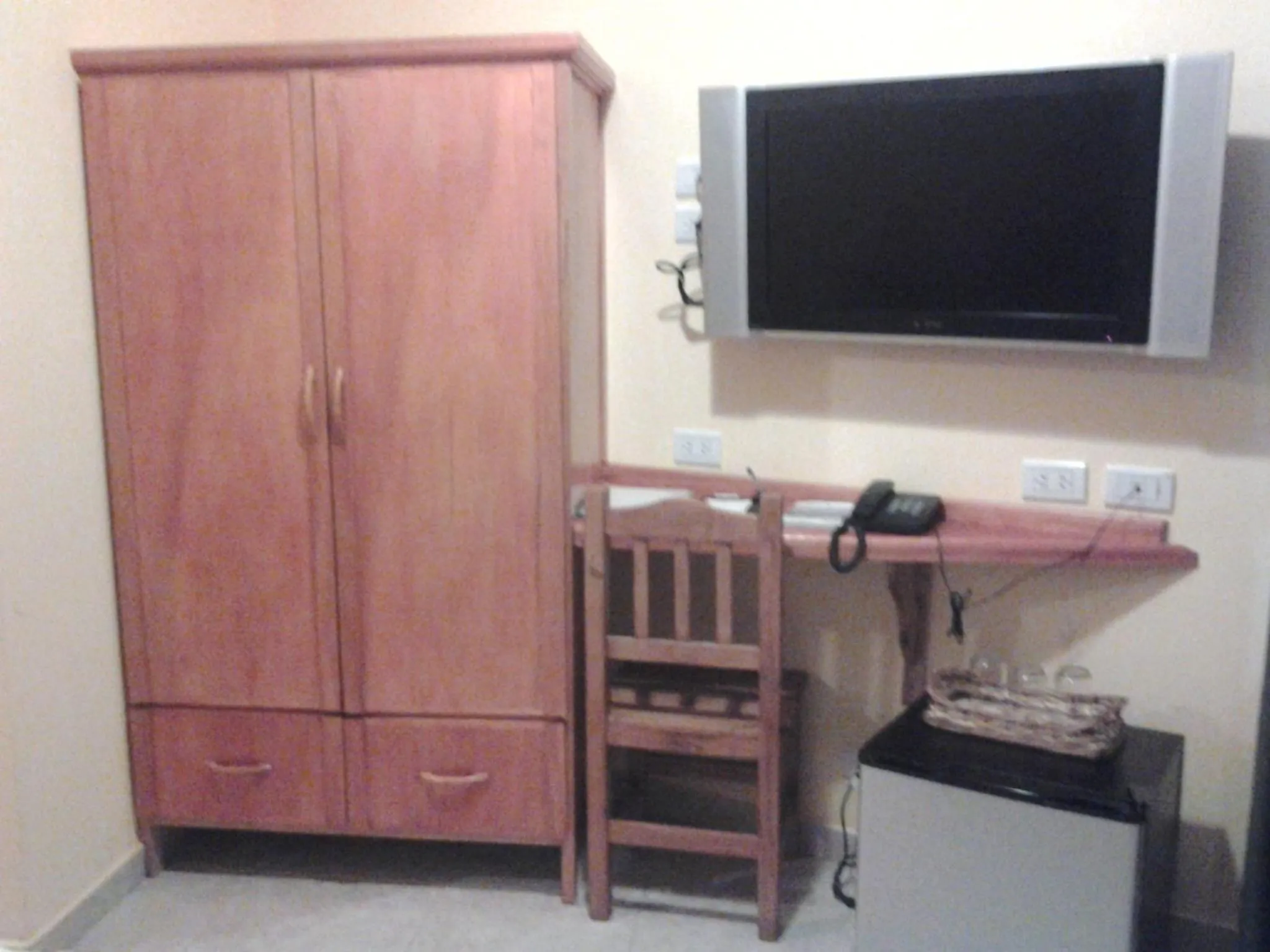 Decorative detail in Hosteria Les Eclaireurs