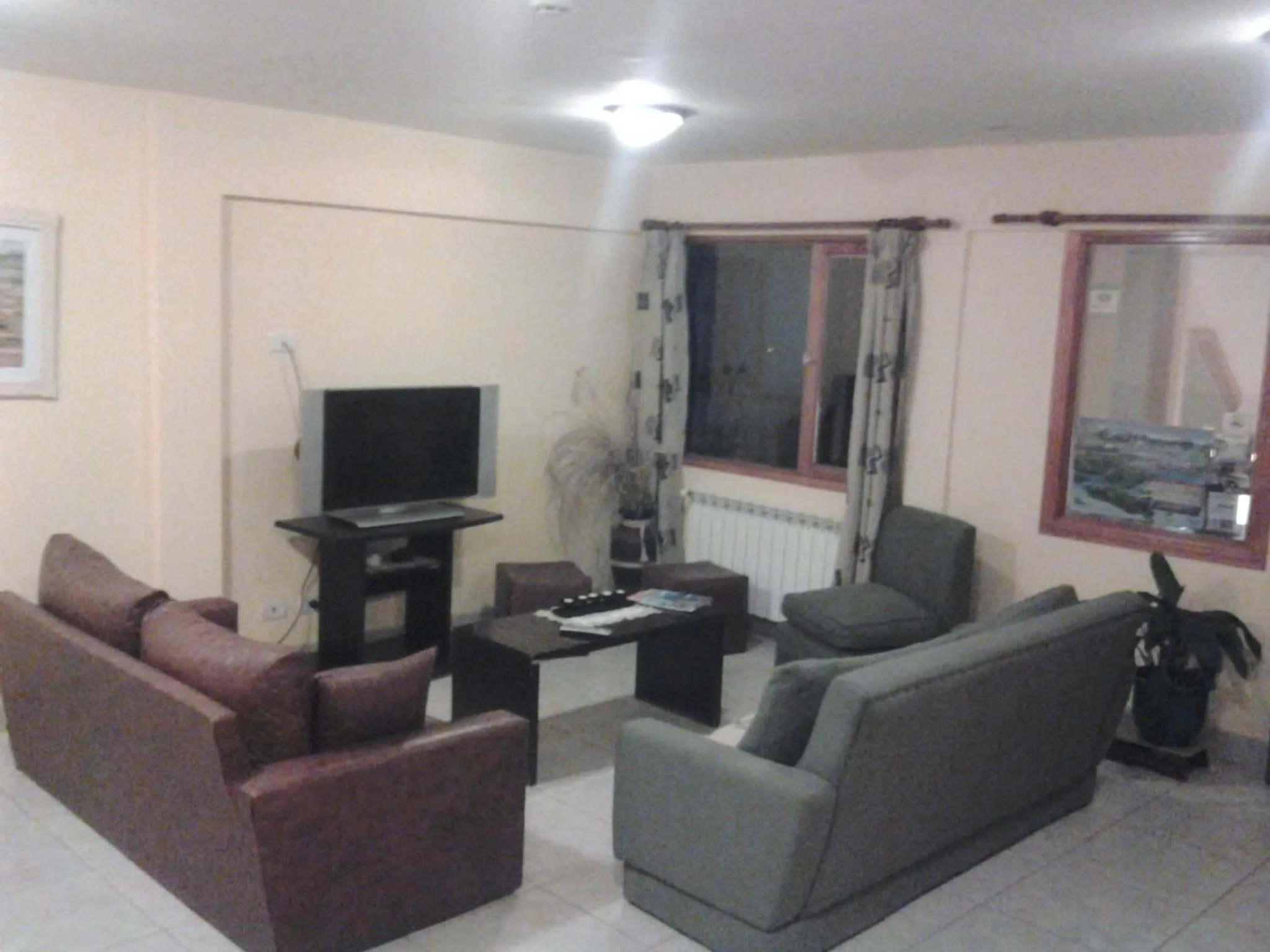 Seating area in Hosteria Les Eclaireurs