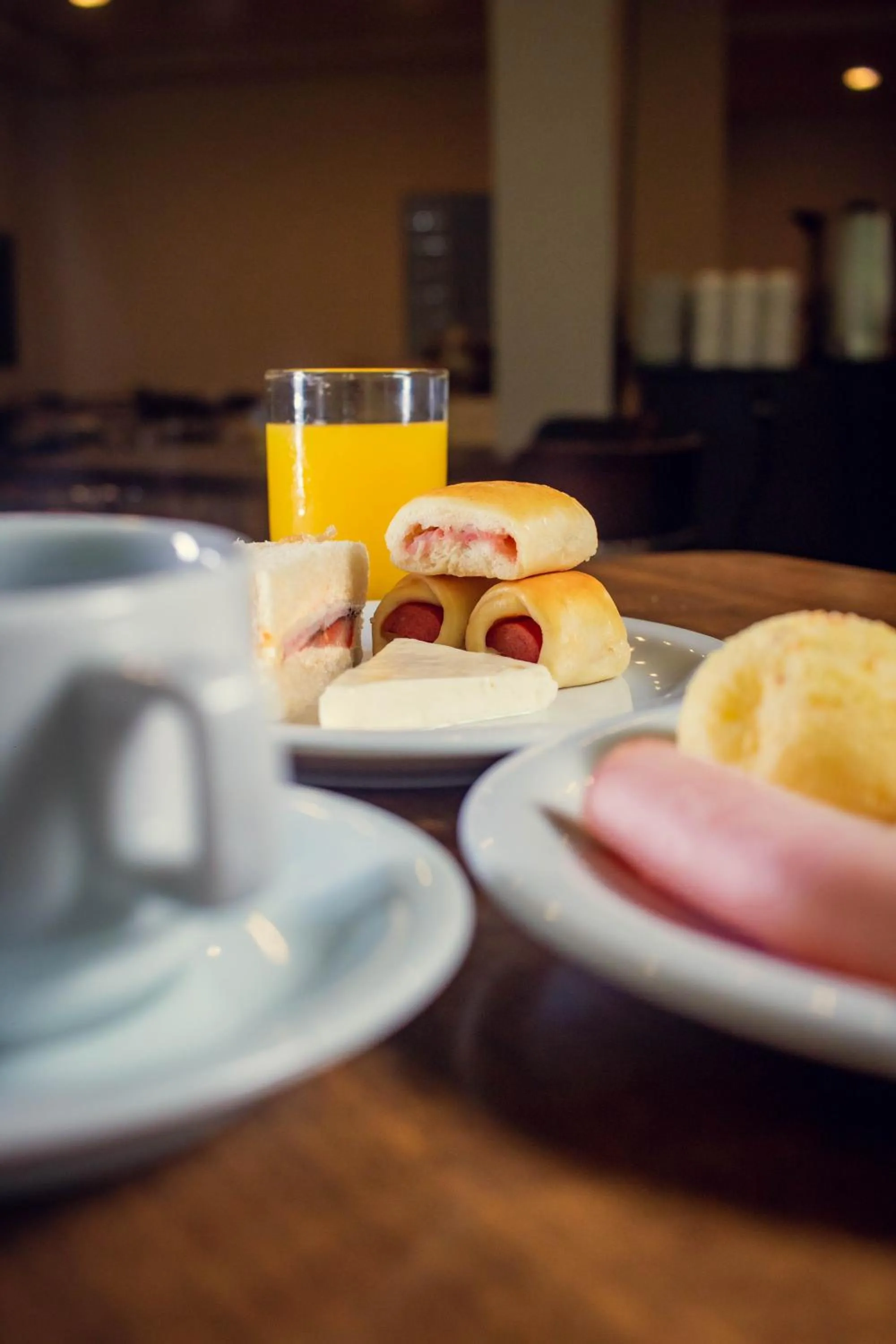 Breakfast in Delcas Hotel