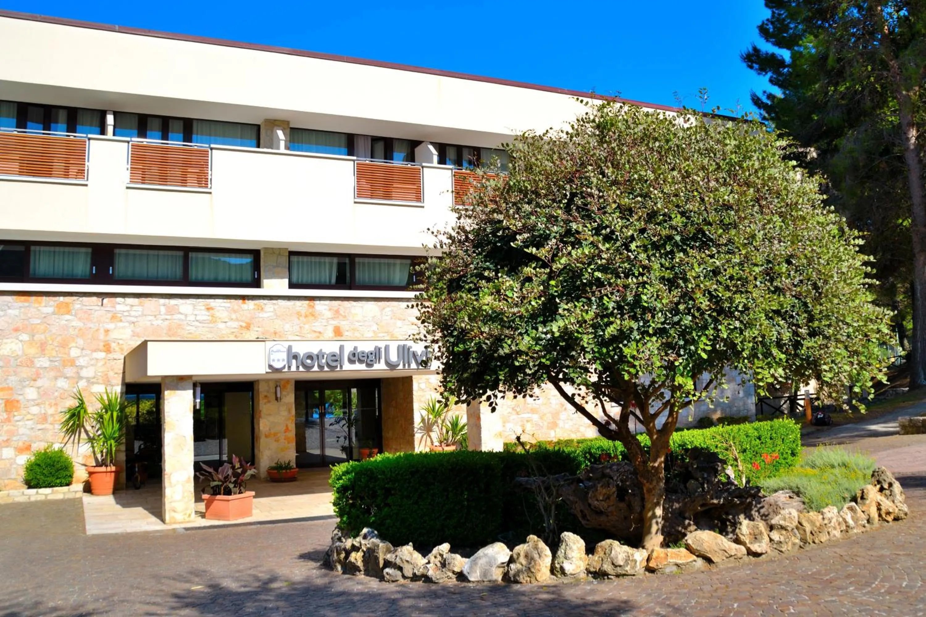 Facade/entrance in Hotel degli Ulivi