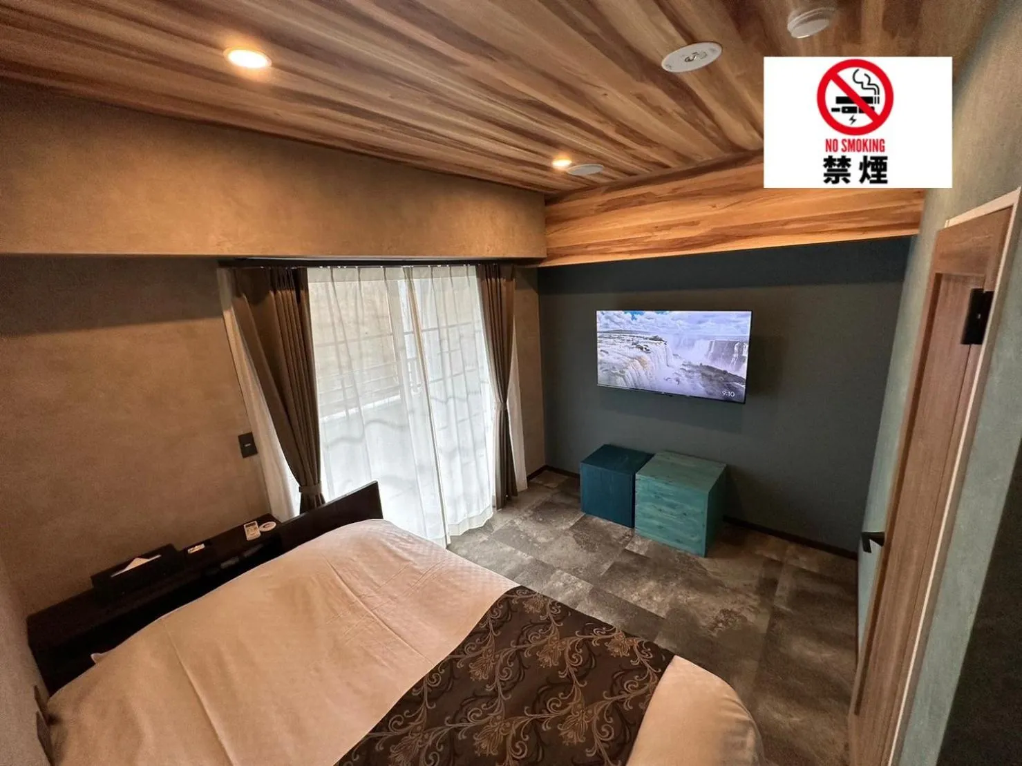 Bed in Hotel 螢月ｰhozukiｰ Adult Only