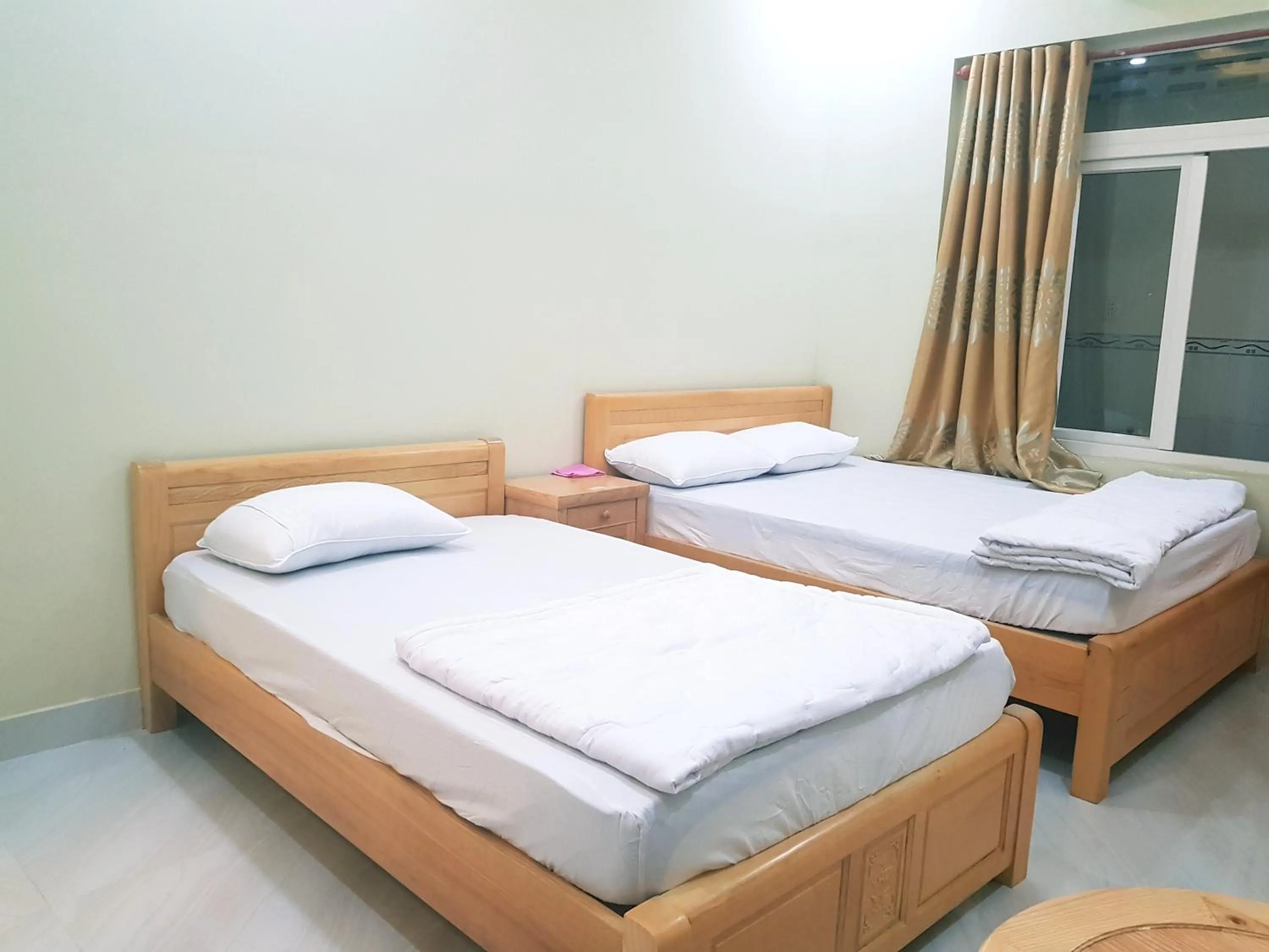 Bed in Hai Dang Hotel