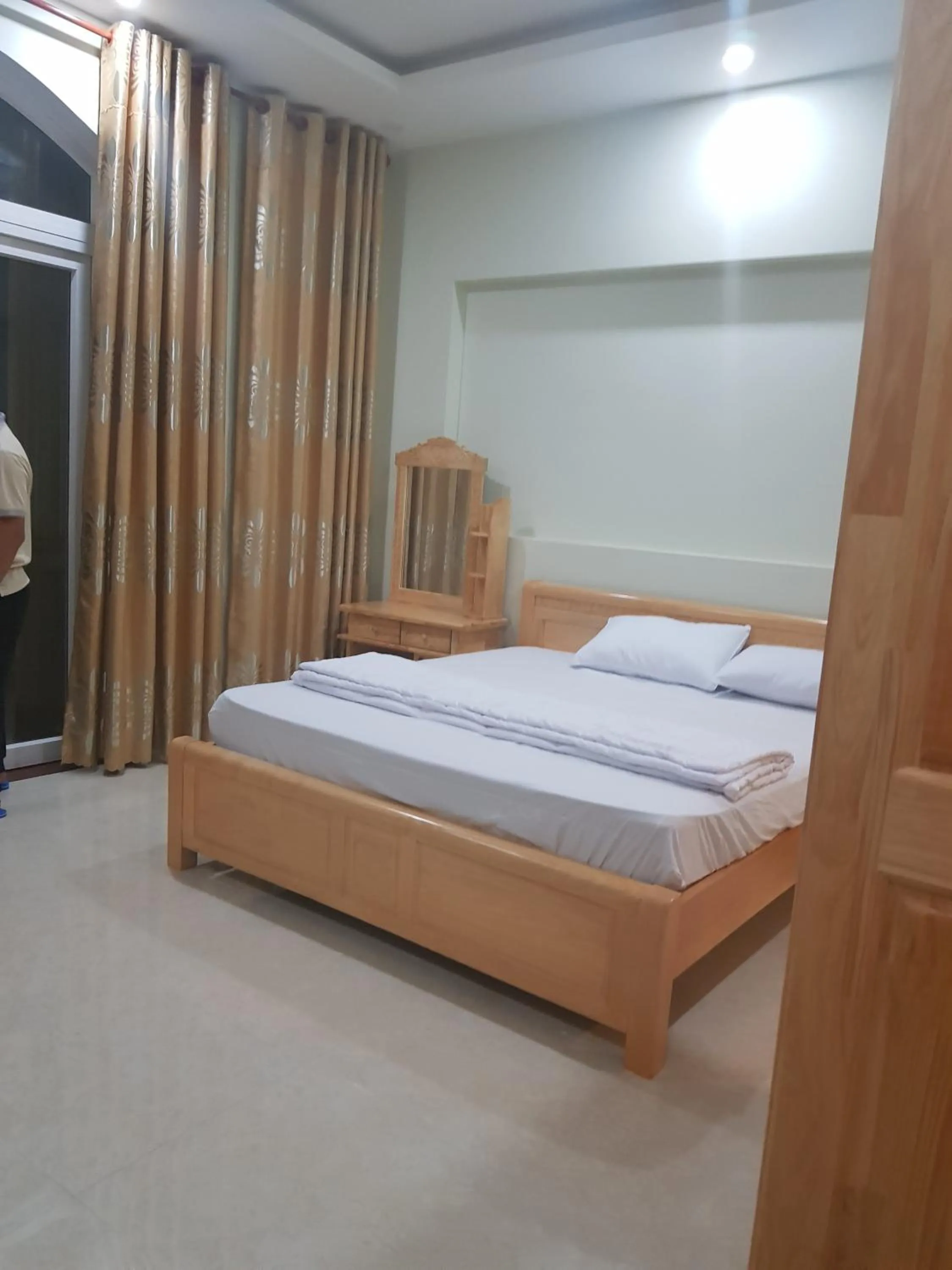 Bed in Hai Dang Hotel