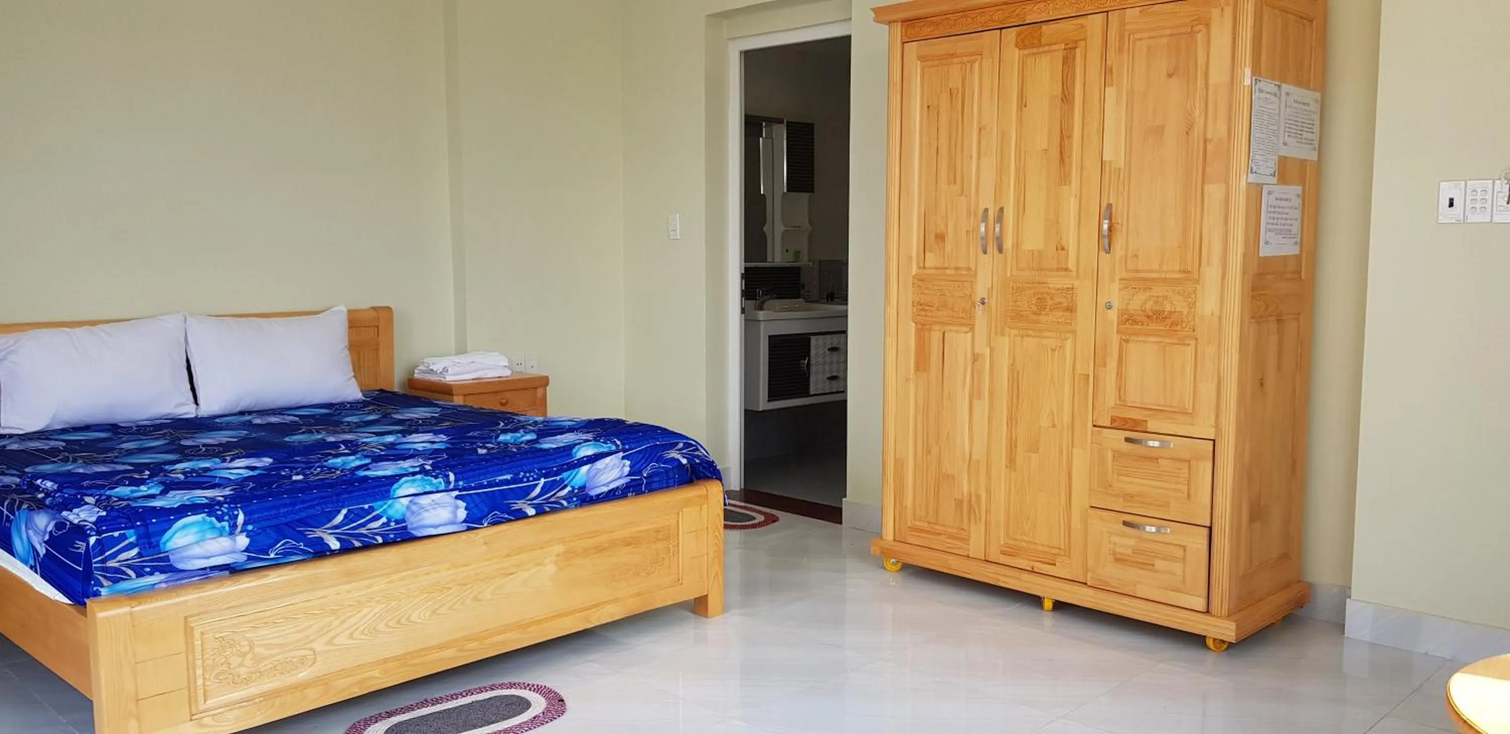 Bed in Hai Dang Hotel