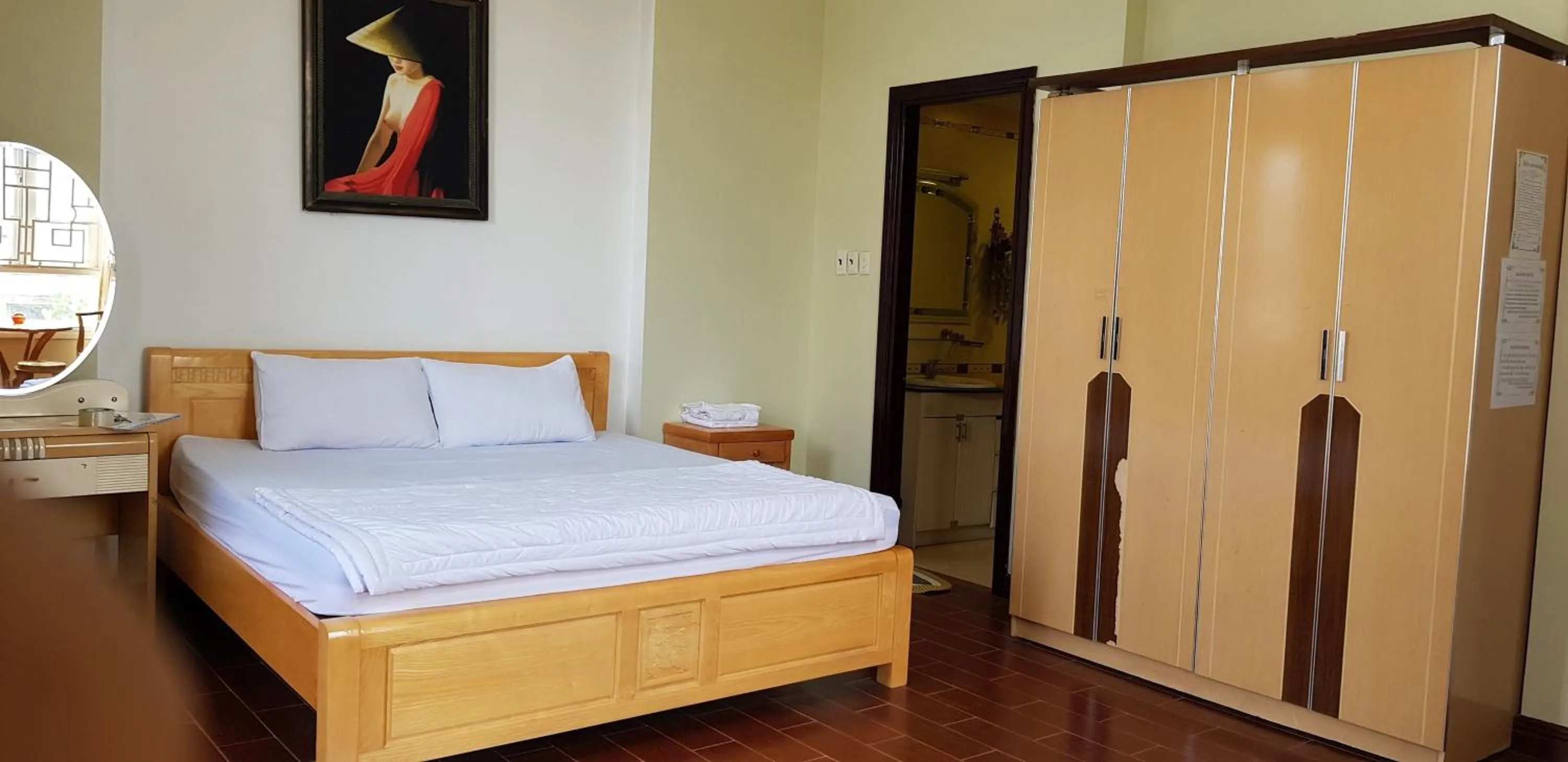 Bed in Hai Dang Hotel