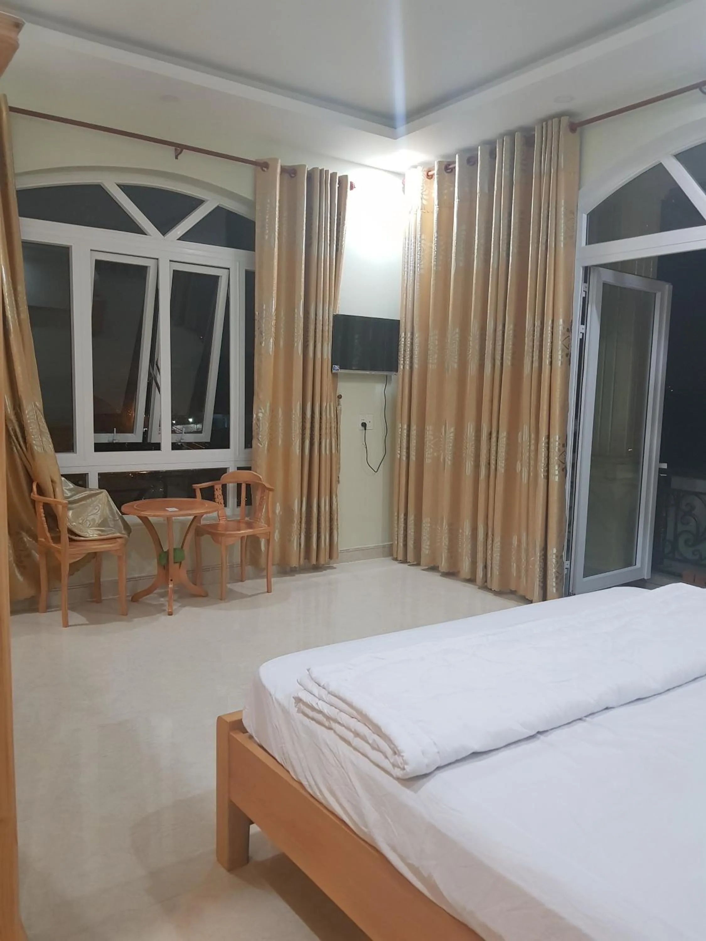 Bed in Hai Dang Hotel