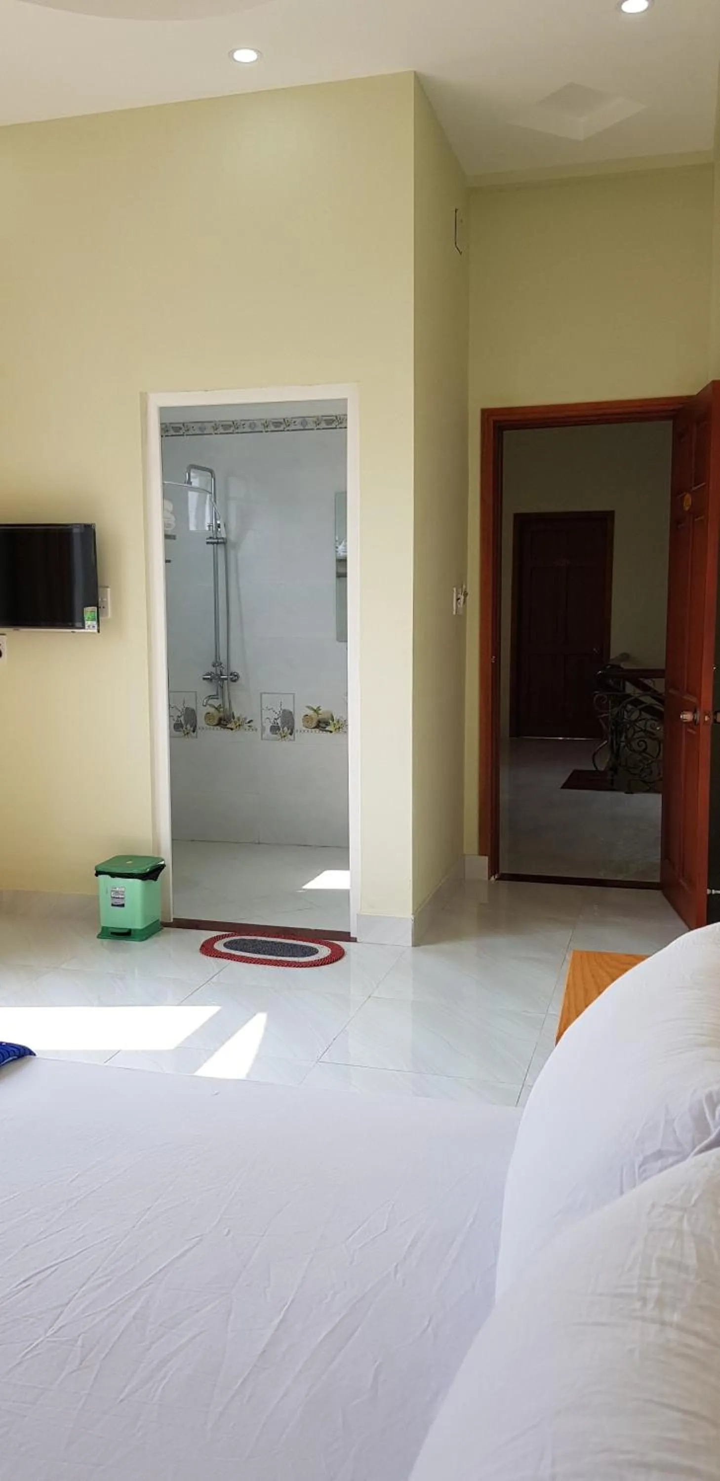 Bed in Hai Dang Hotel