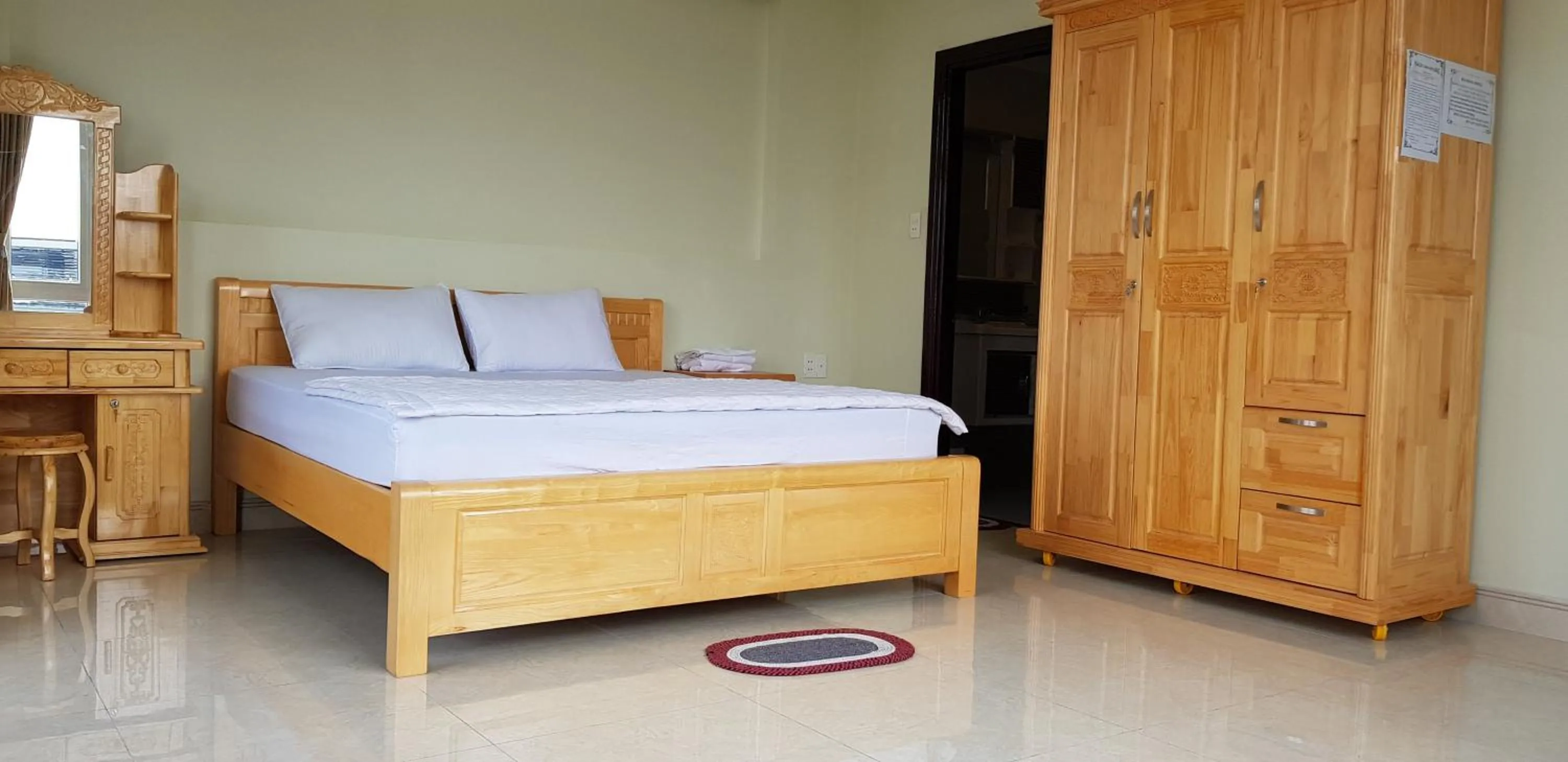 Bed in Hai Dang Hotel