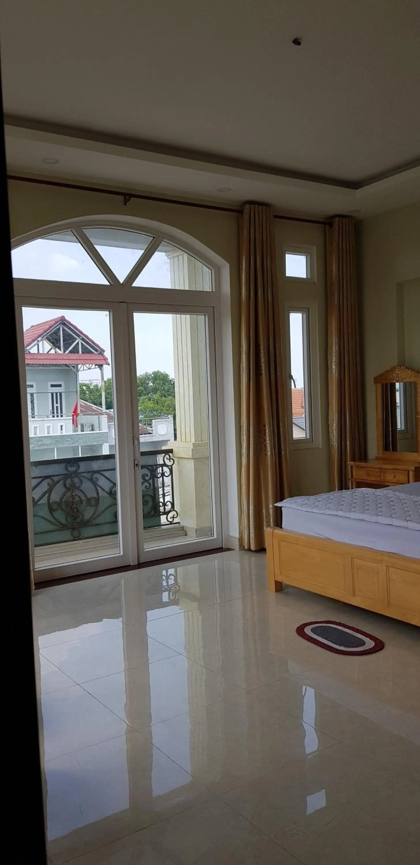 Bed in Hai Dang Hotel