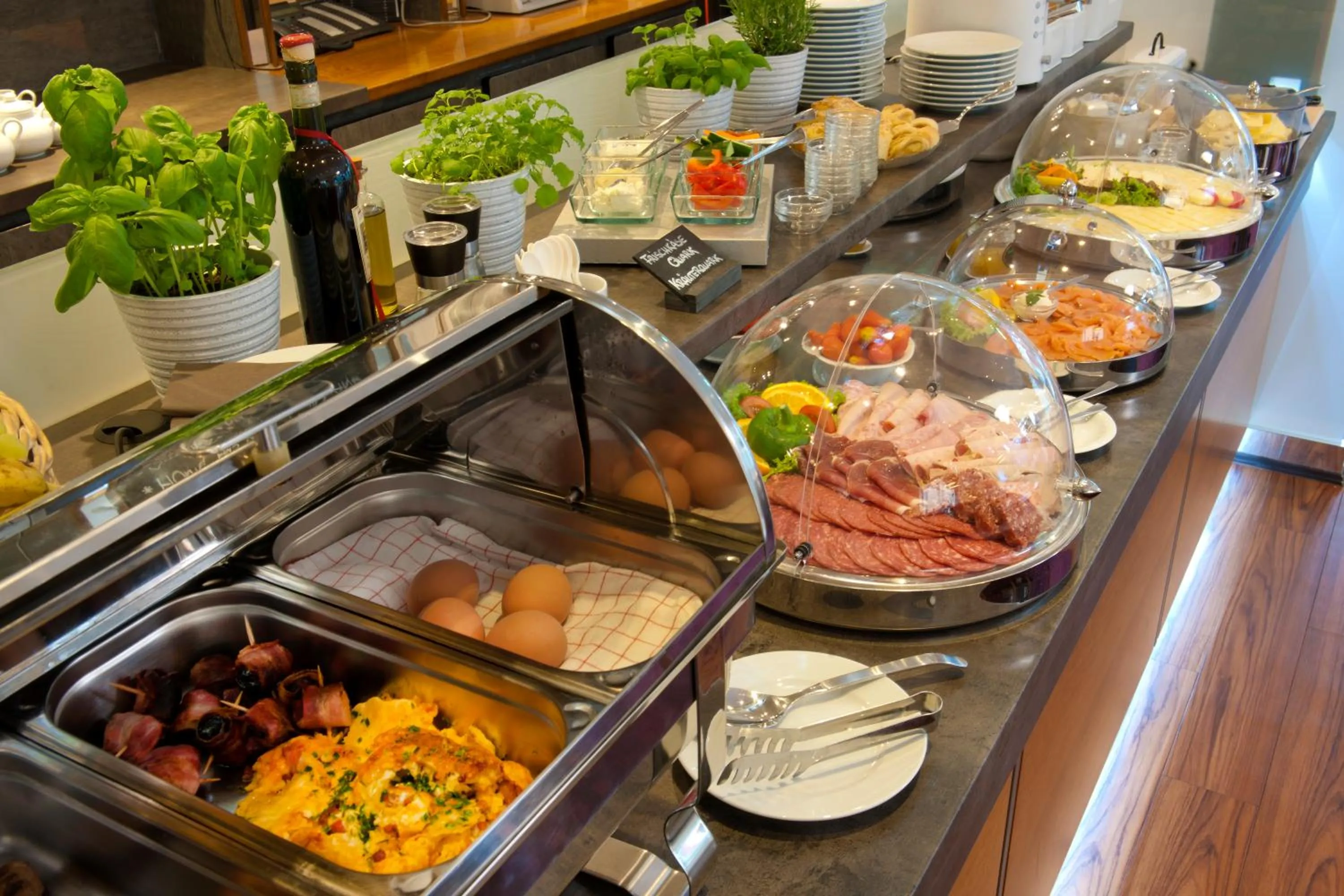 Breakfast in Hotel Am Stadtpark