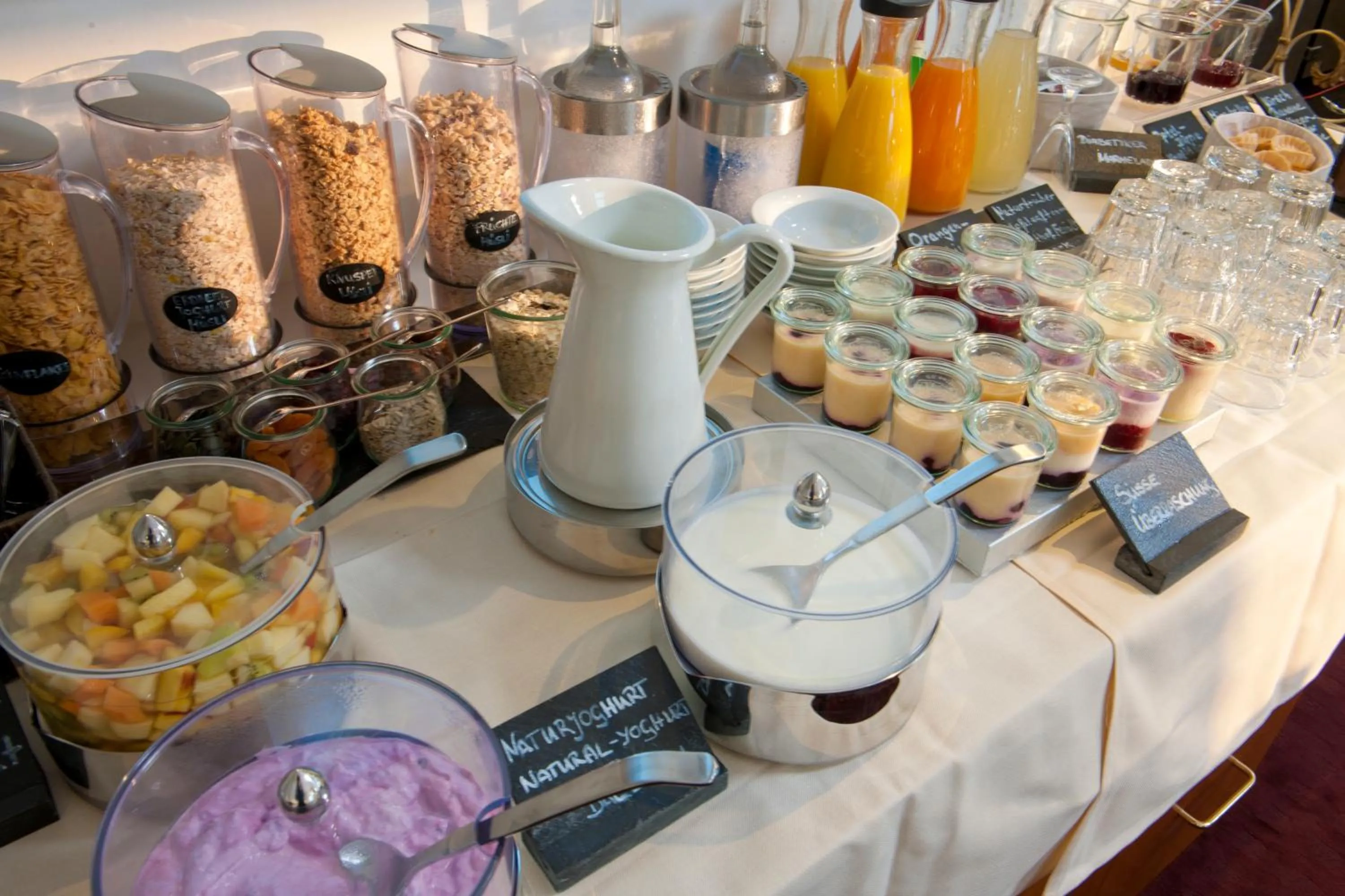 Breakfast in Hotel Am Stadtpark