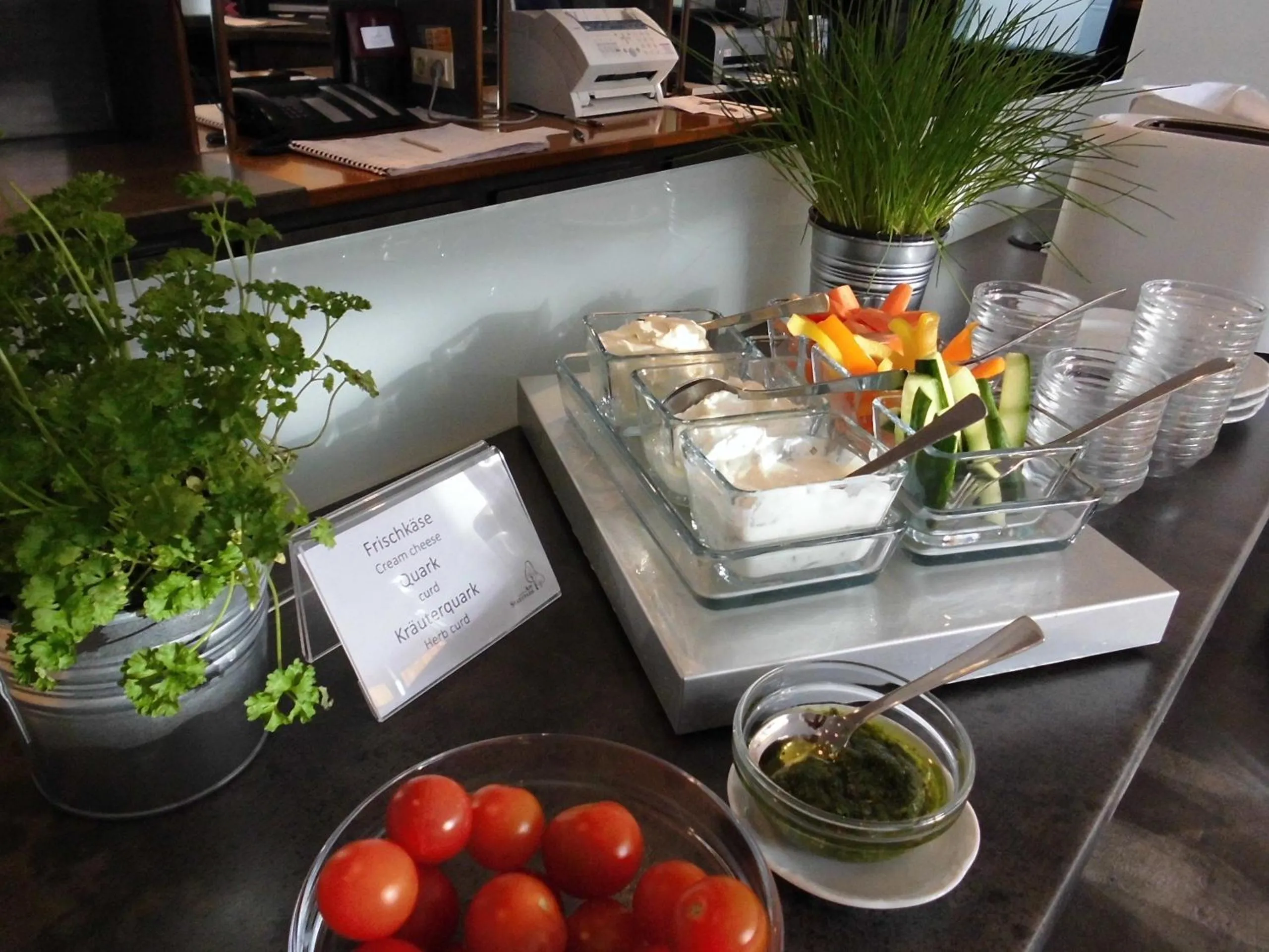 Breakfast in Hotel Am Stadtpark