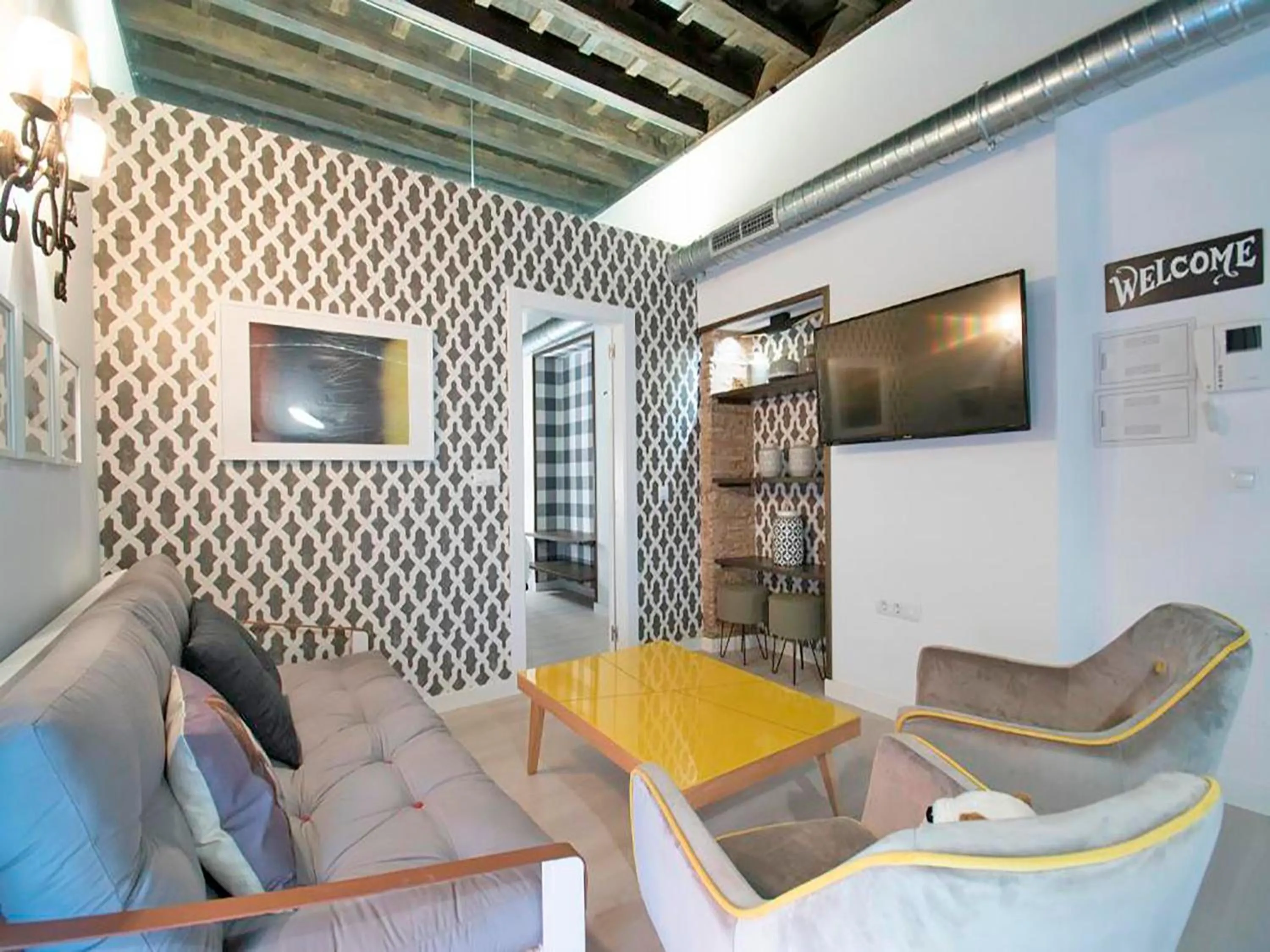 Living room in Apartamentos Real Suites Realejo 3000