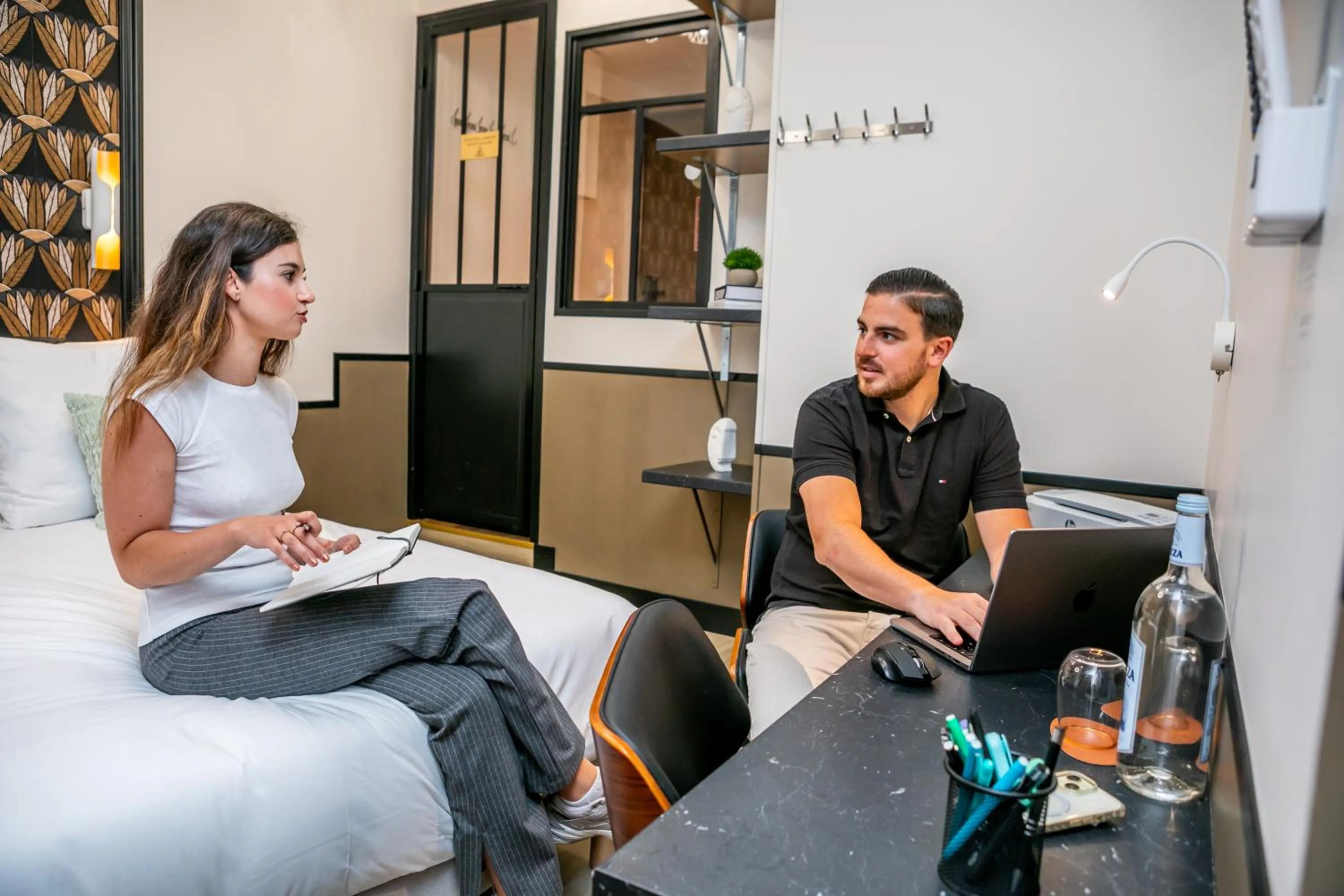 Seating area in WS Opéra - Galeries Lafayette