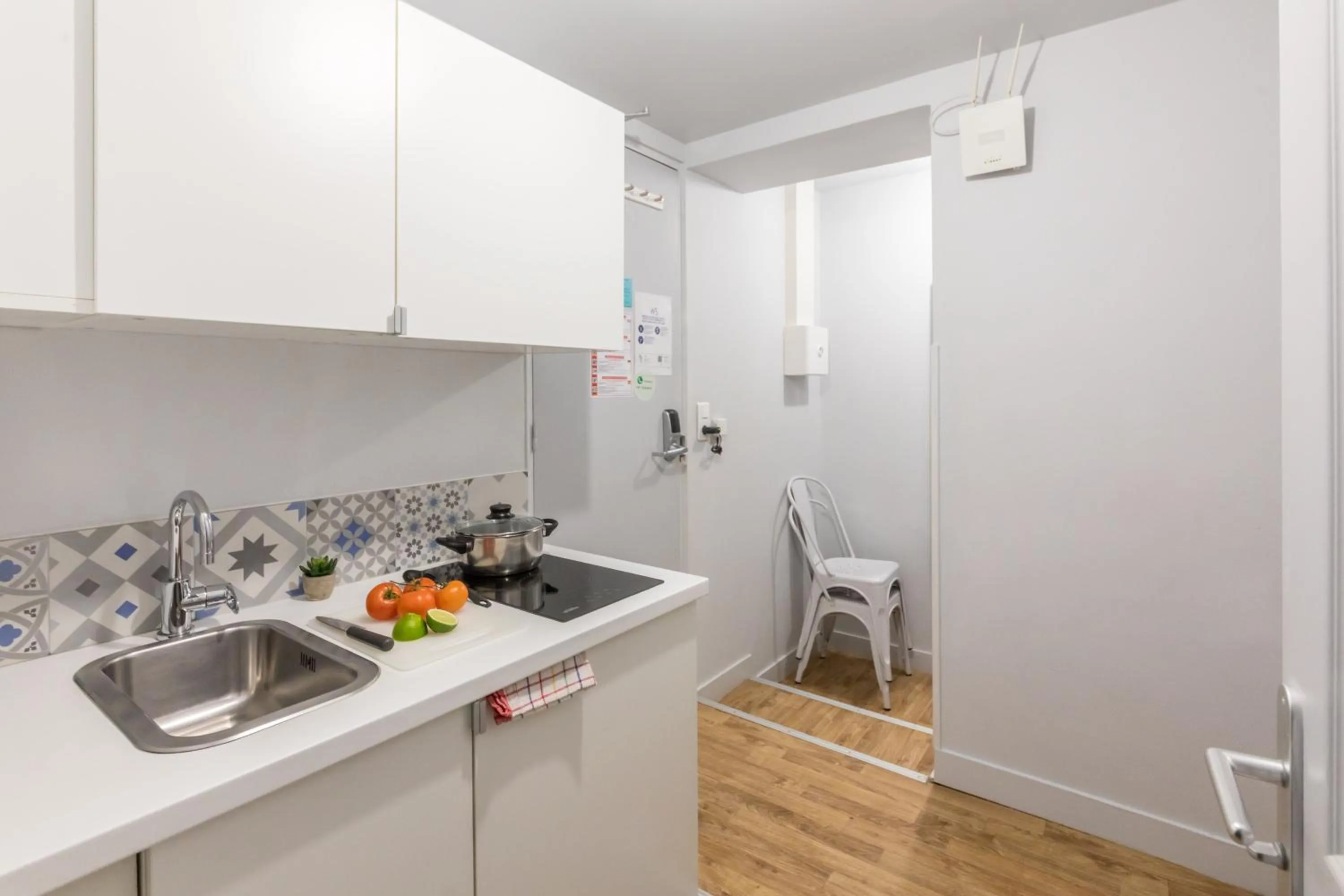 Communal kitchen in WS Opéra - Galeries Lafayette