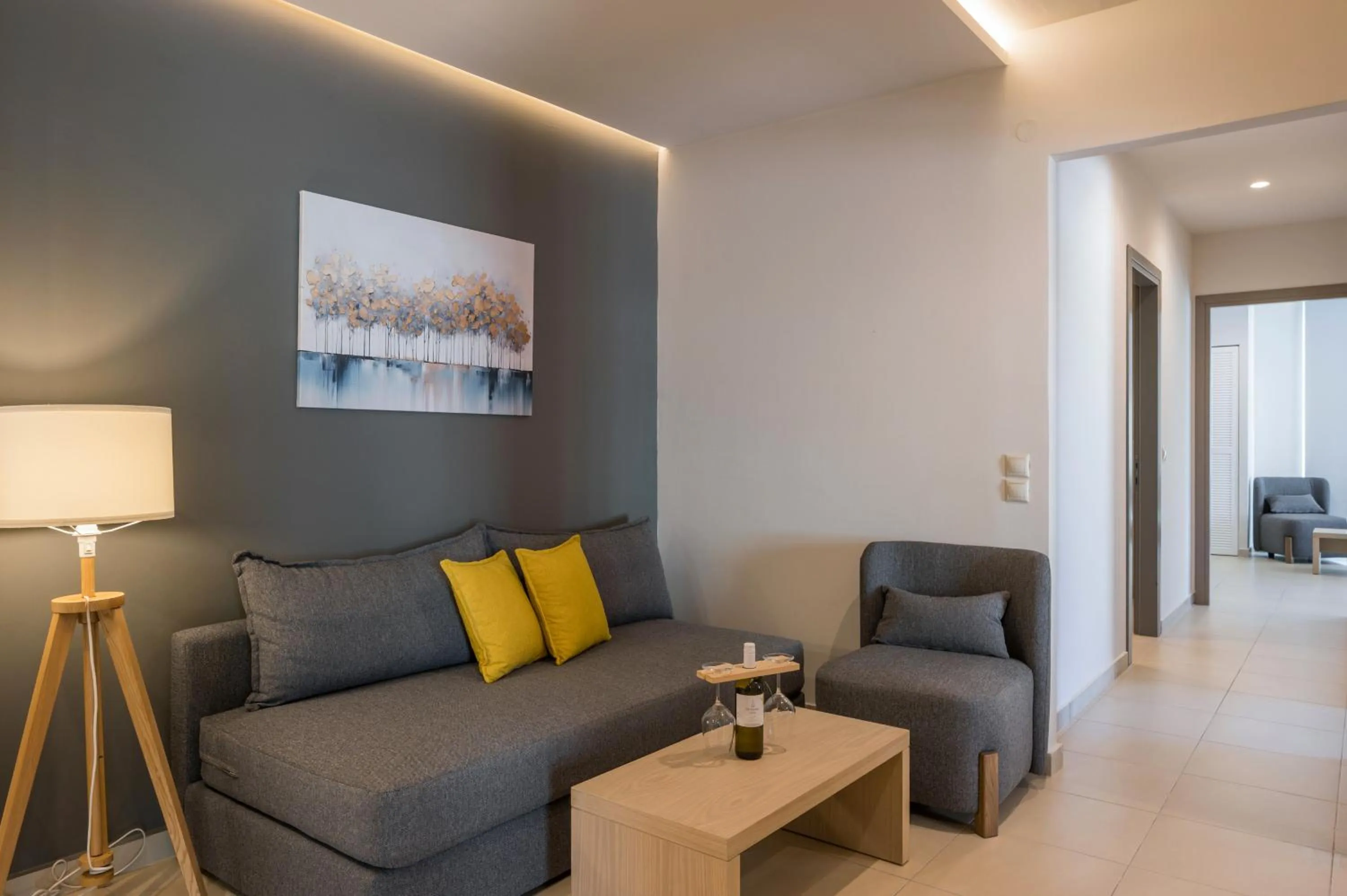 Living room in Trianon Luxury Apartments & Suites