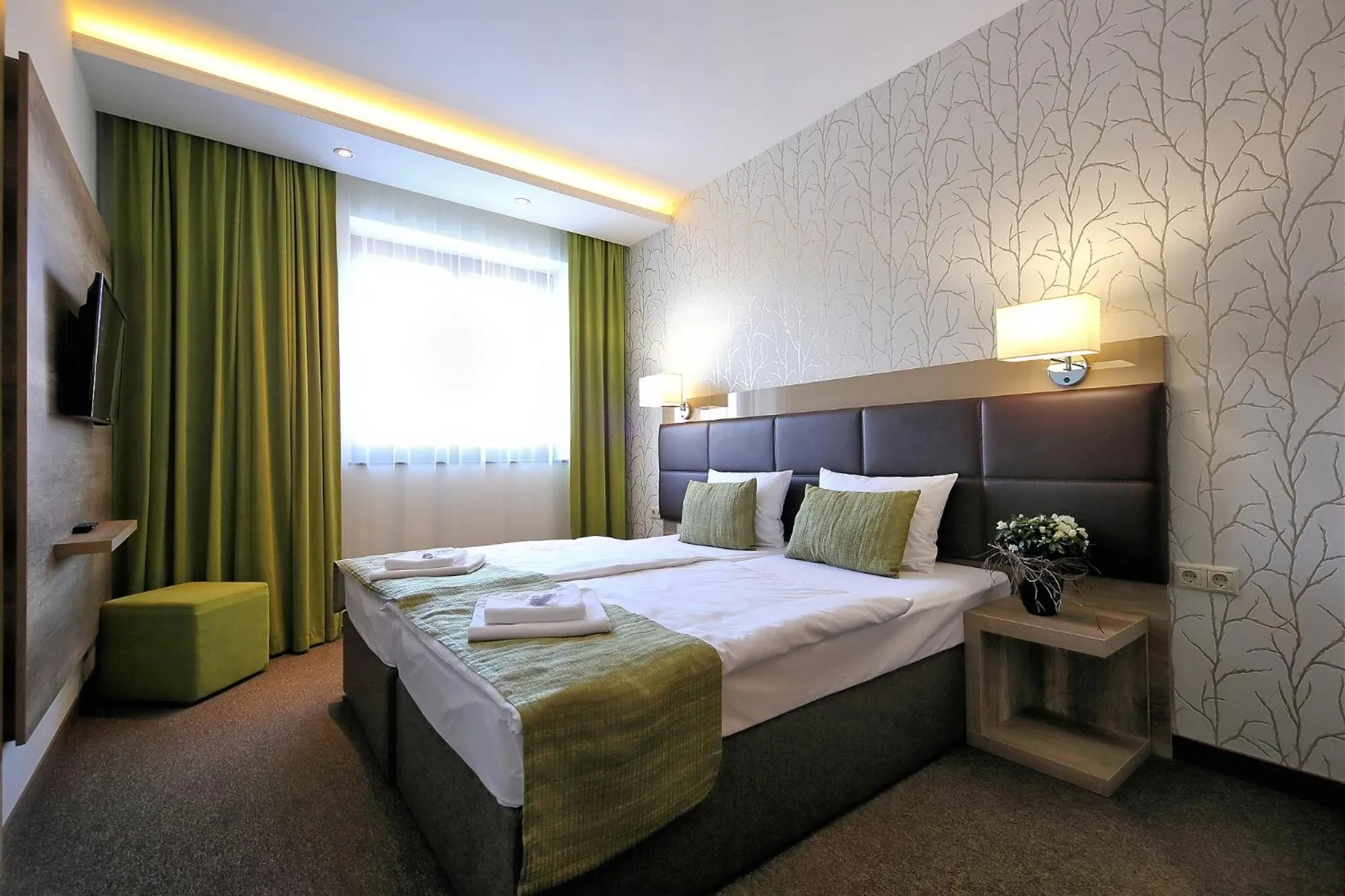 Bed in Nádas Tó Park Hotel