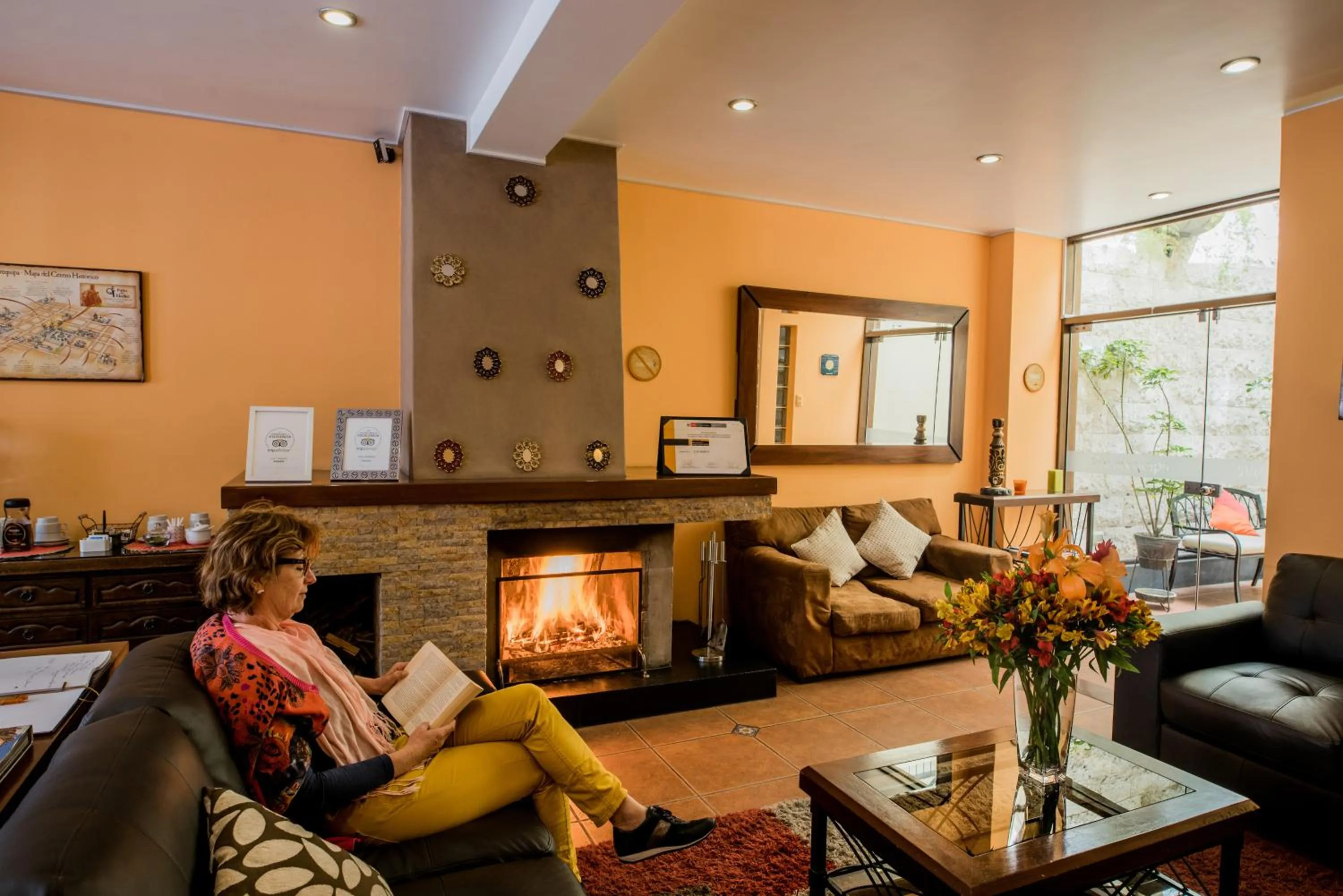 Lobby or reception in Hotel Los Tambos Boutique