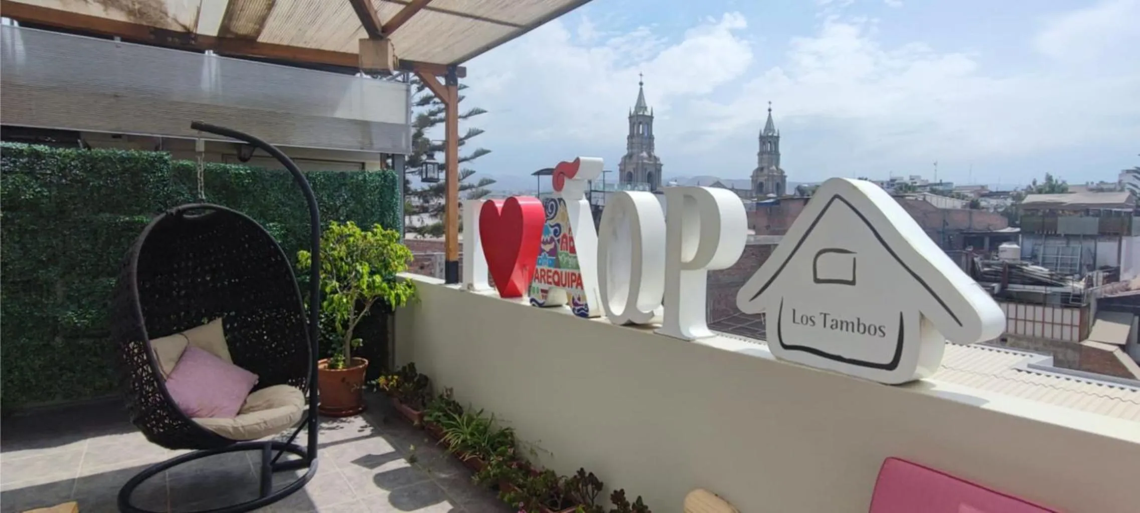 Balcony/Terrace in Hotel Los Tambos Boutique